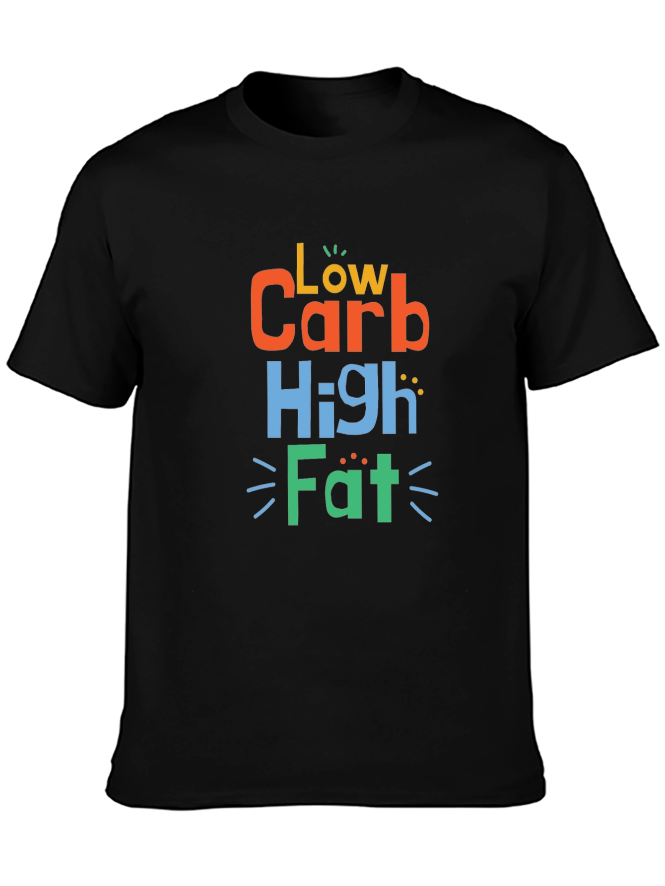 Low Carb High Fat Graphic T-Shirt