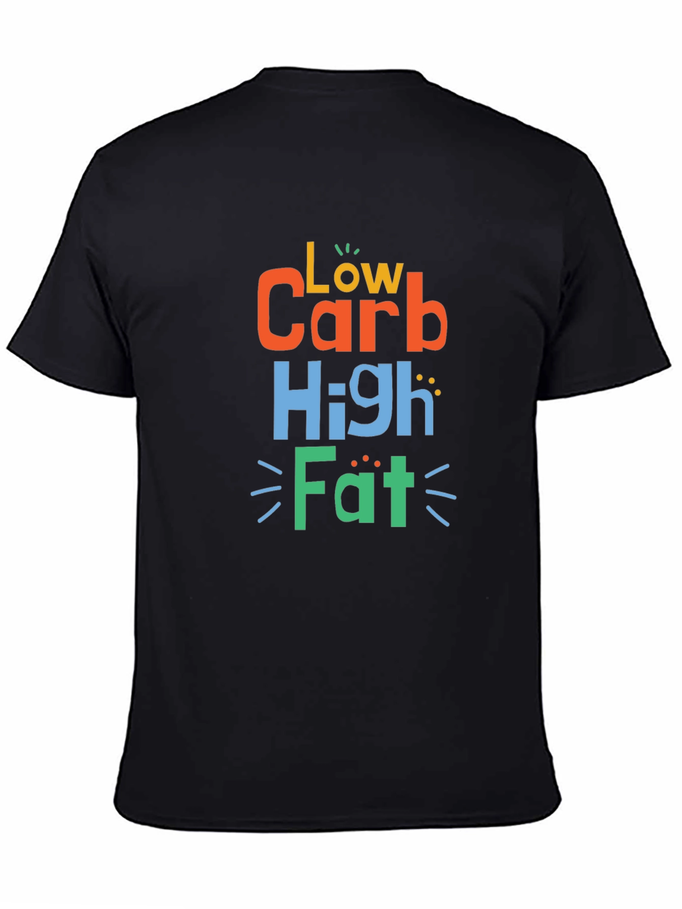 Low Carb High Fat Graphic T-Shirt