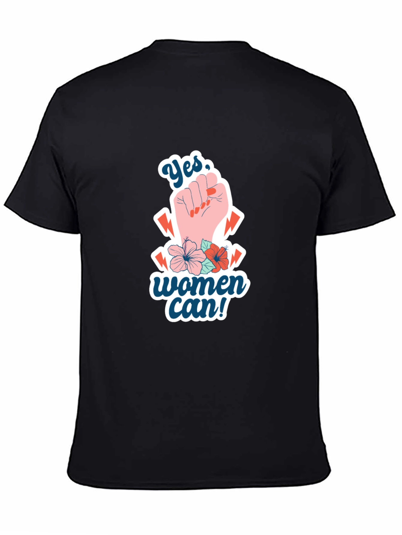 Empowered Womens T-Shirt - Yes Women Can!