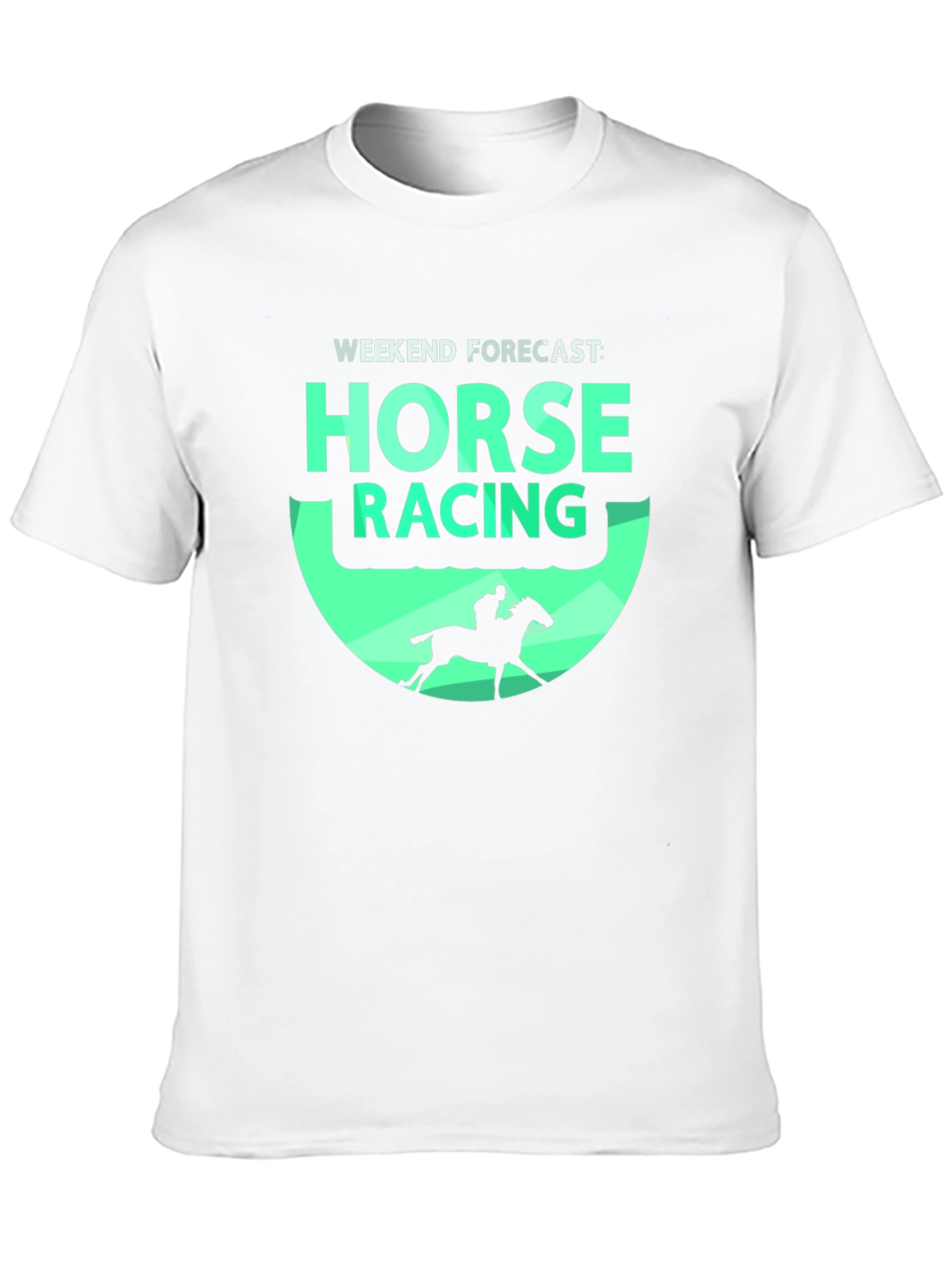 Horse Racing Weekend Forecast Graphic Tee