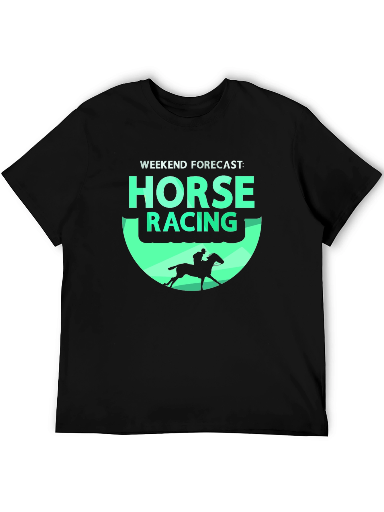 Horse Racing Weekend Forecast Graphic Tee