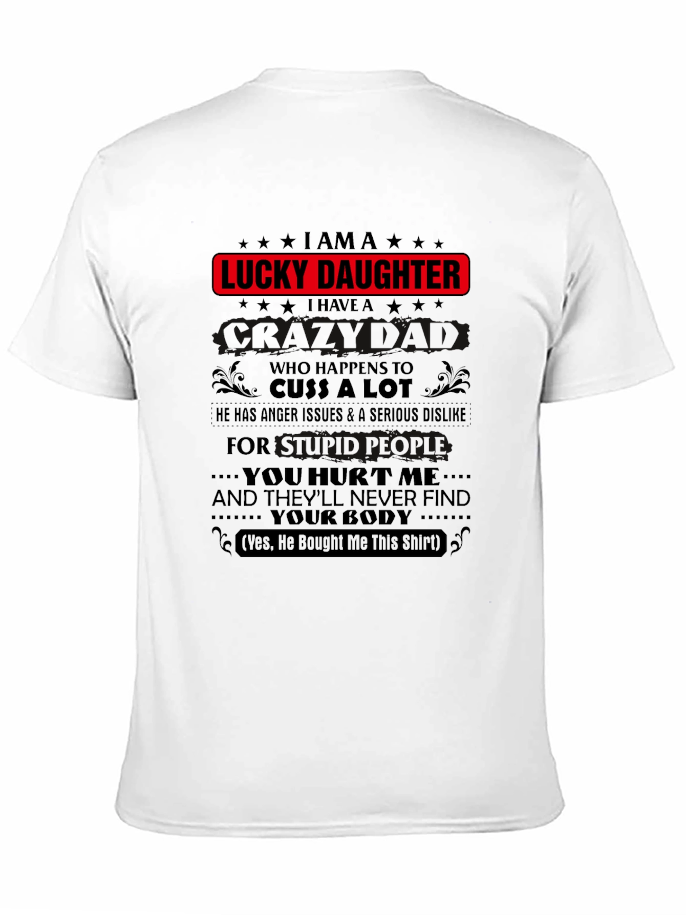 Lucky Daughter Graphic Tee - Black