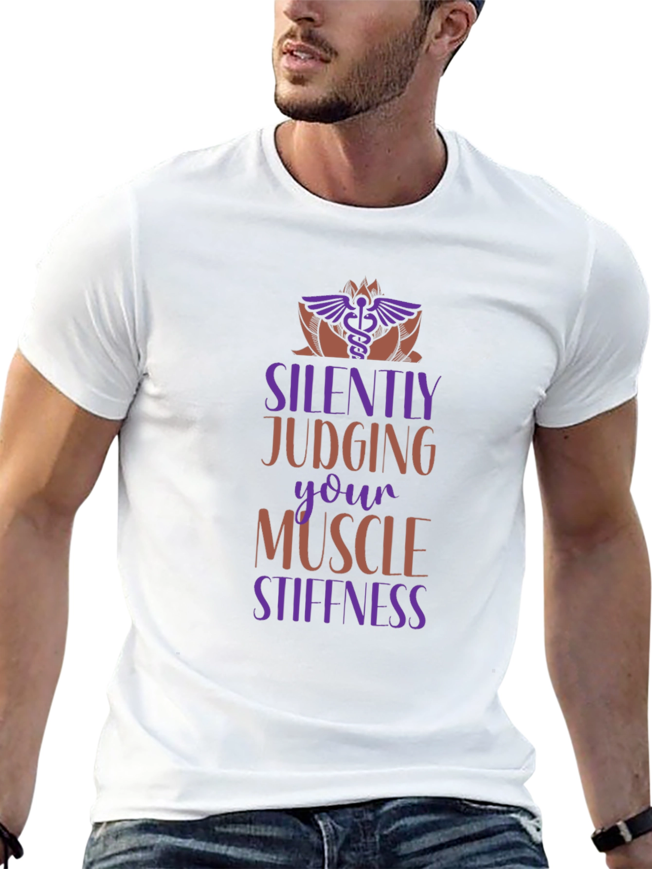 Muscle Stiffness T-Shirt - Judging You Silently