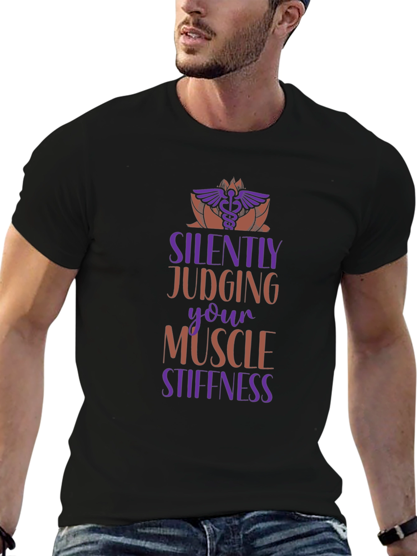 Muscle Stiffness T-Shirt - Judging You Silently