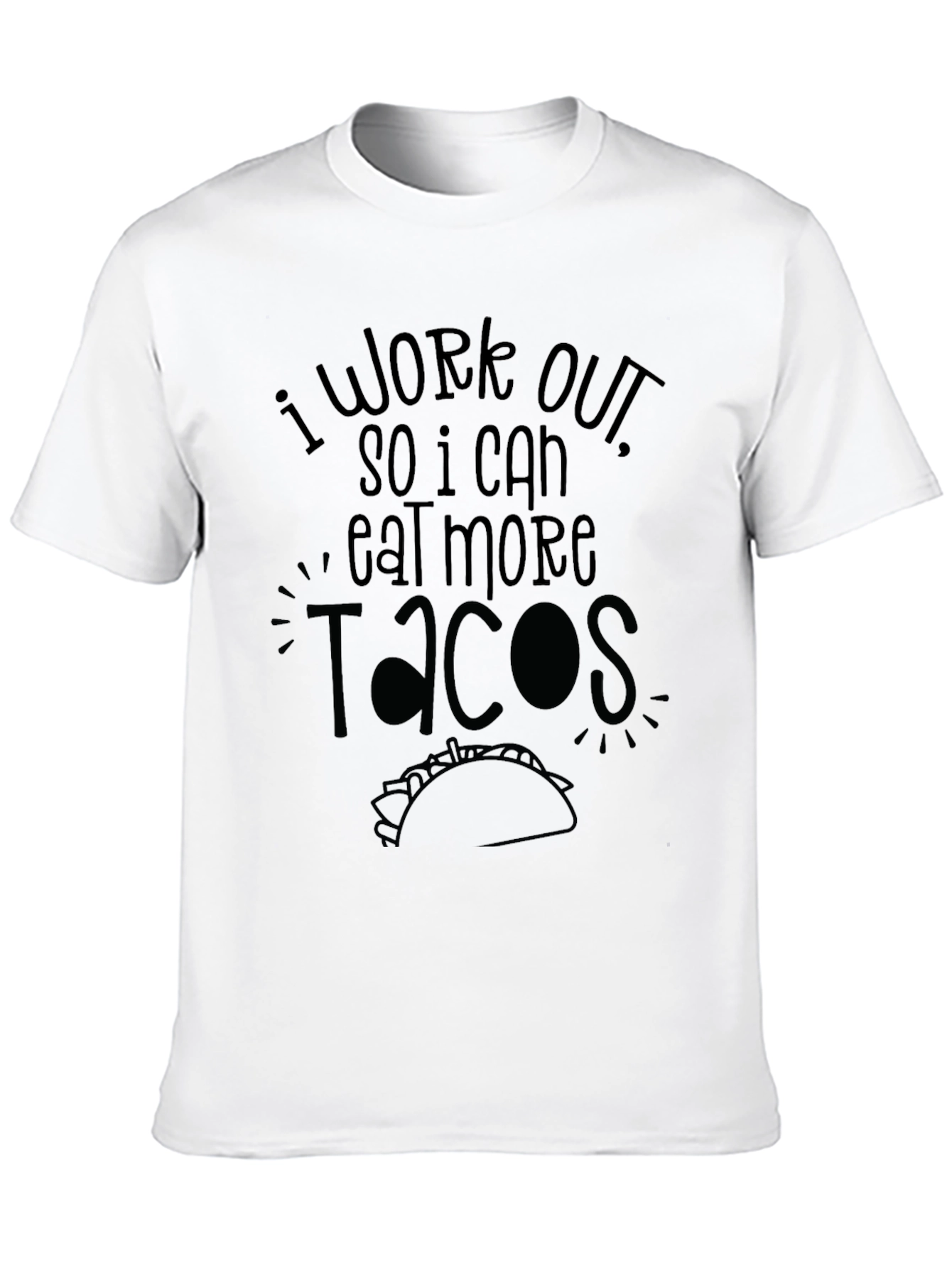 Funny Workout Taco T-Shirt