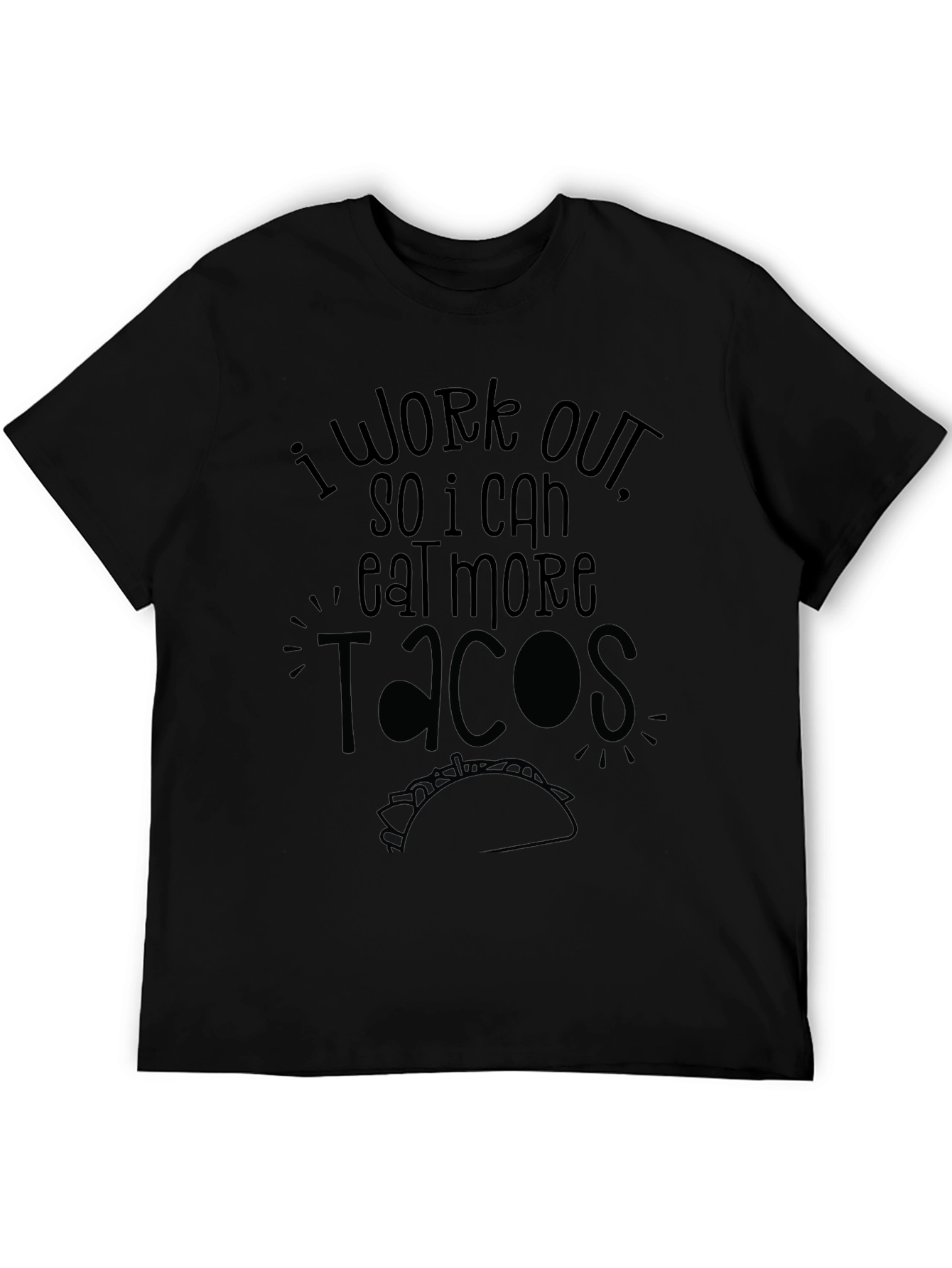 Funny Workout Taco T-Shirt
