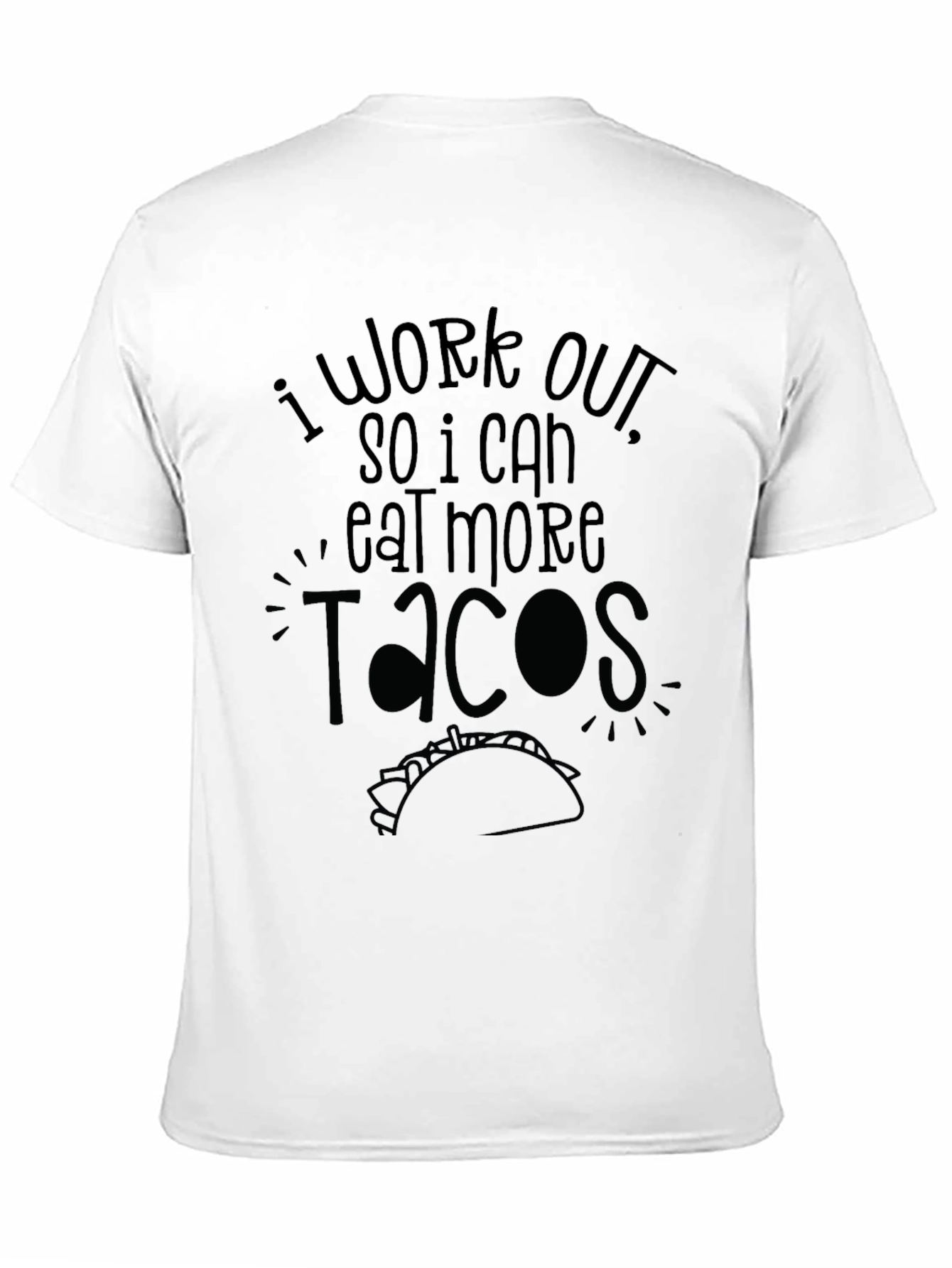 Funny Workout Taco T-Shirt