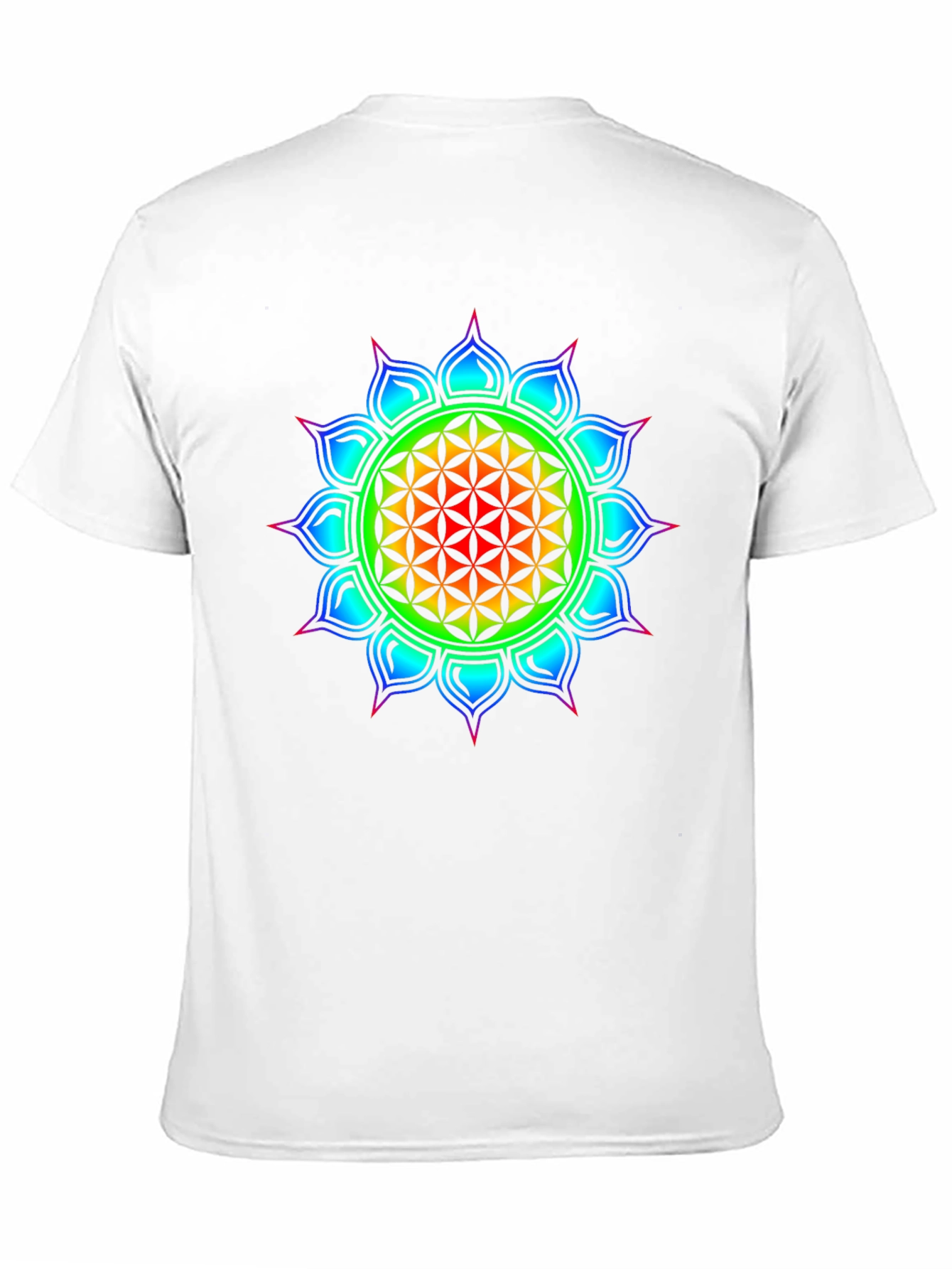 Flower of Life Mandala Graphic Tee