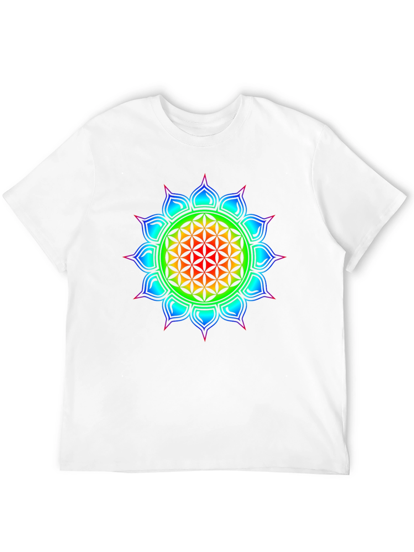 Flower of Life Mandala Graphic Tee