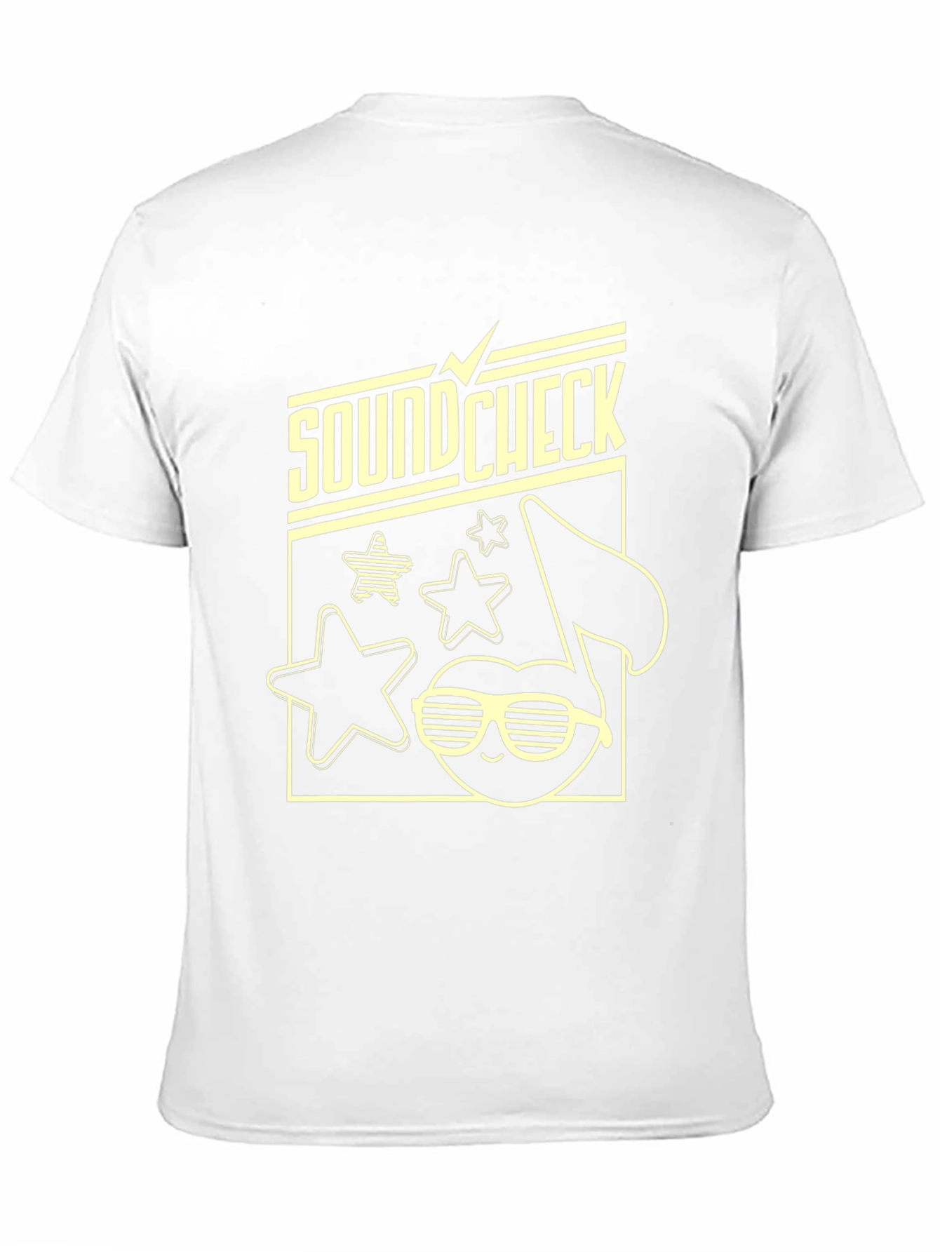 Soundcheck Graphic Tee - Black Cotton Blend
