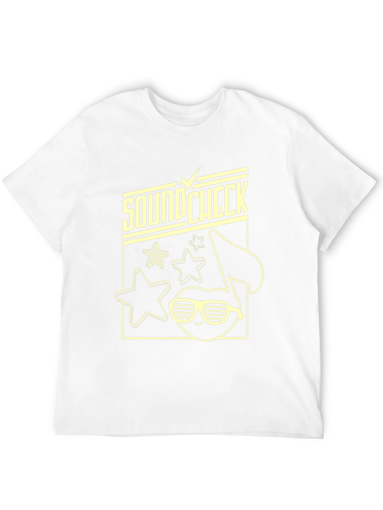 Soundcheck Graphic Tee - Black Cotton Blend