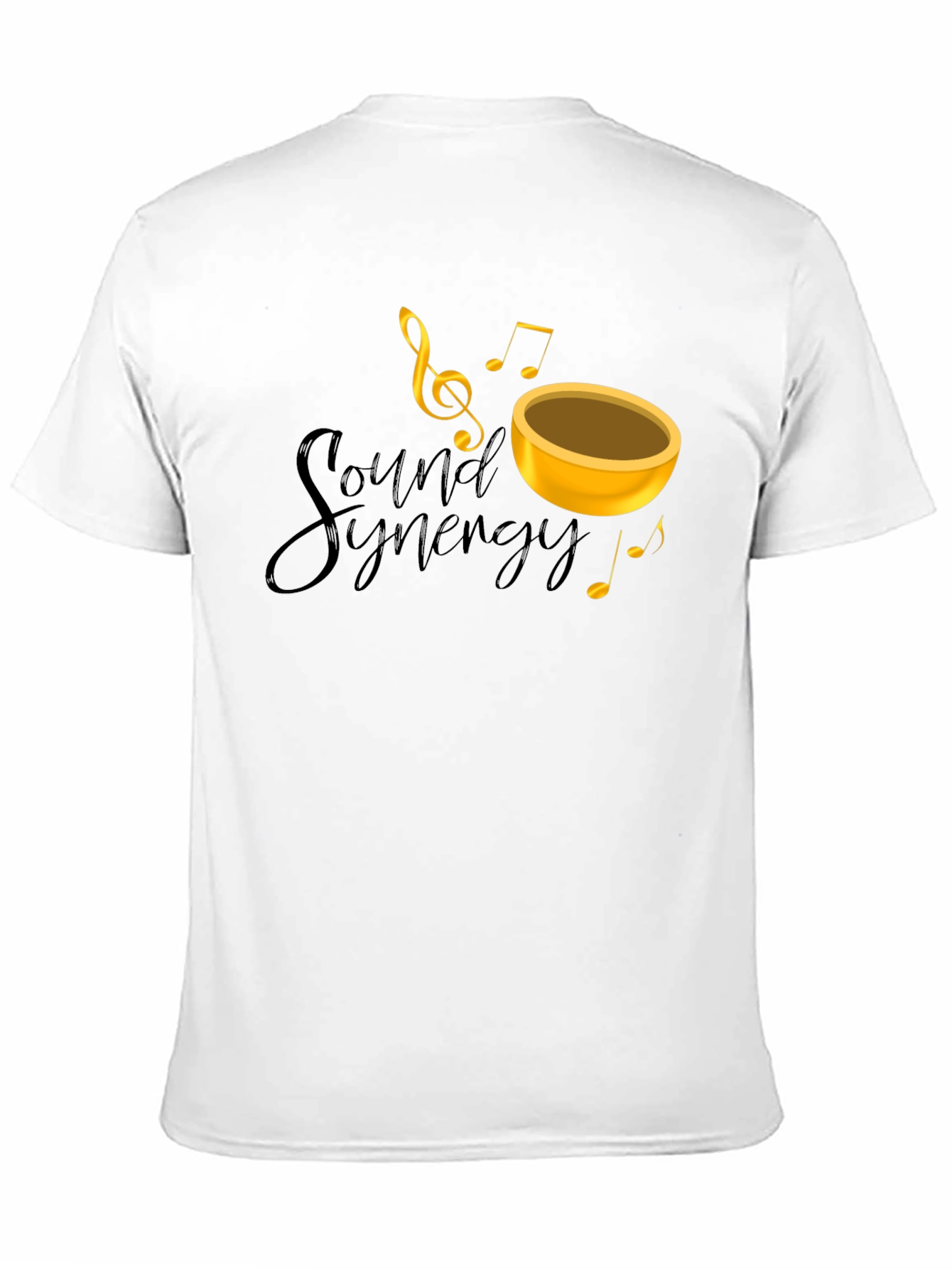Sound Synergy Black Graphic Tee