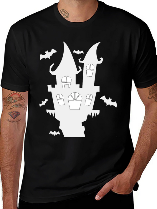 Spooky Halloween Castle T-Shirt