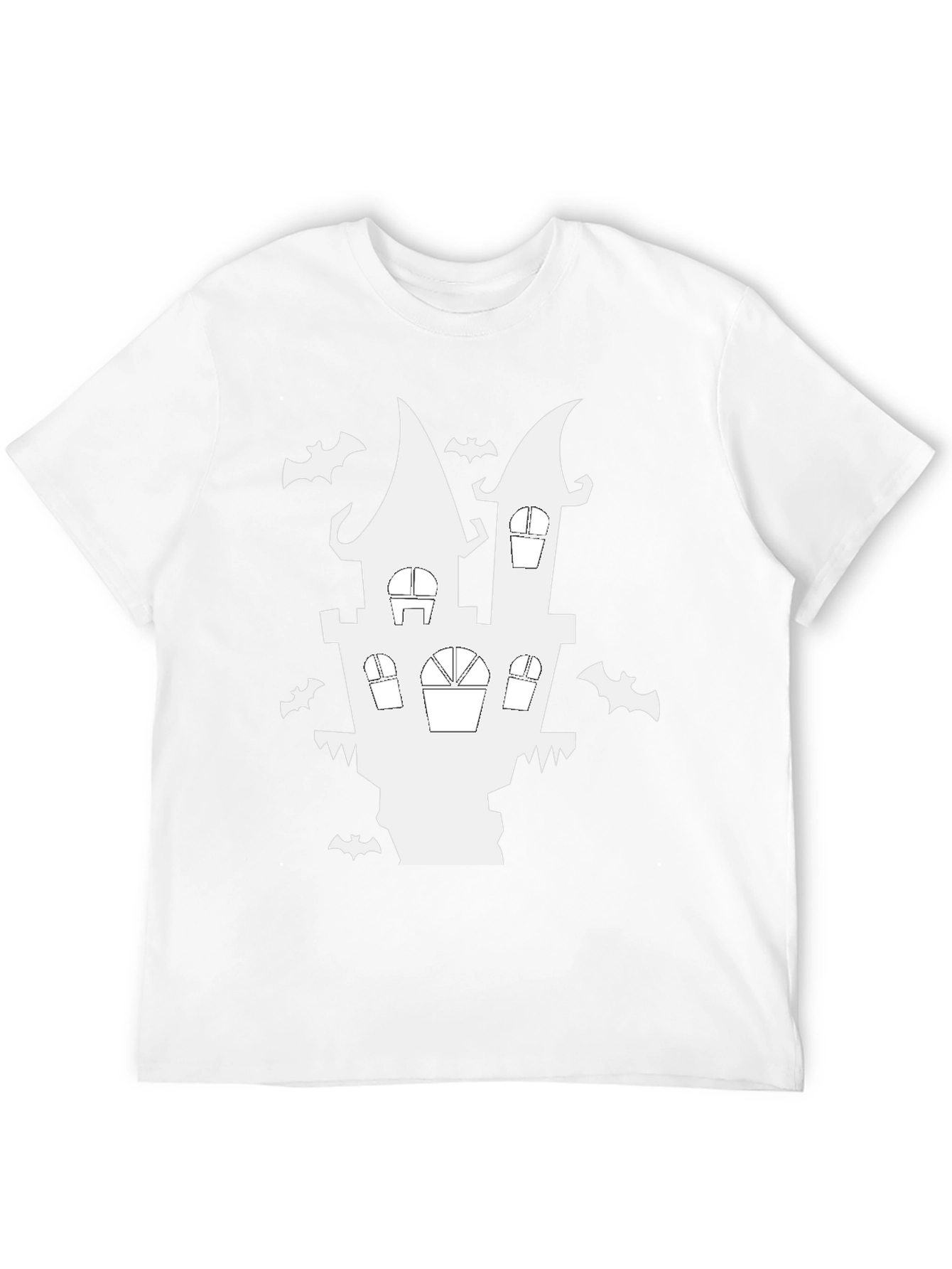 Spooky Halloween Castle T-Shirt