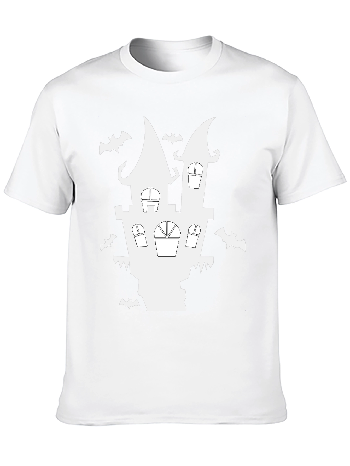 Spooky Halloween Castle T-Shirt
