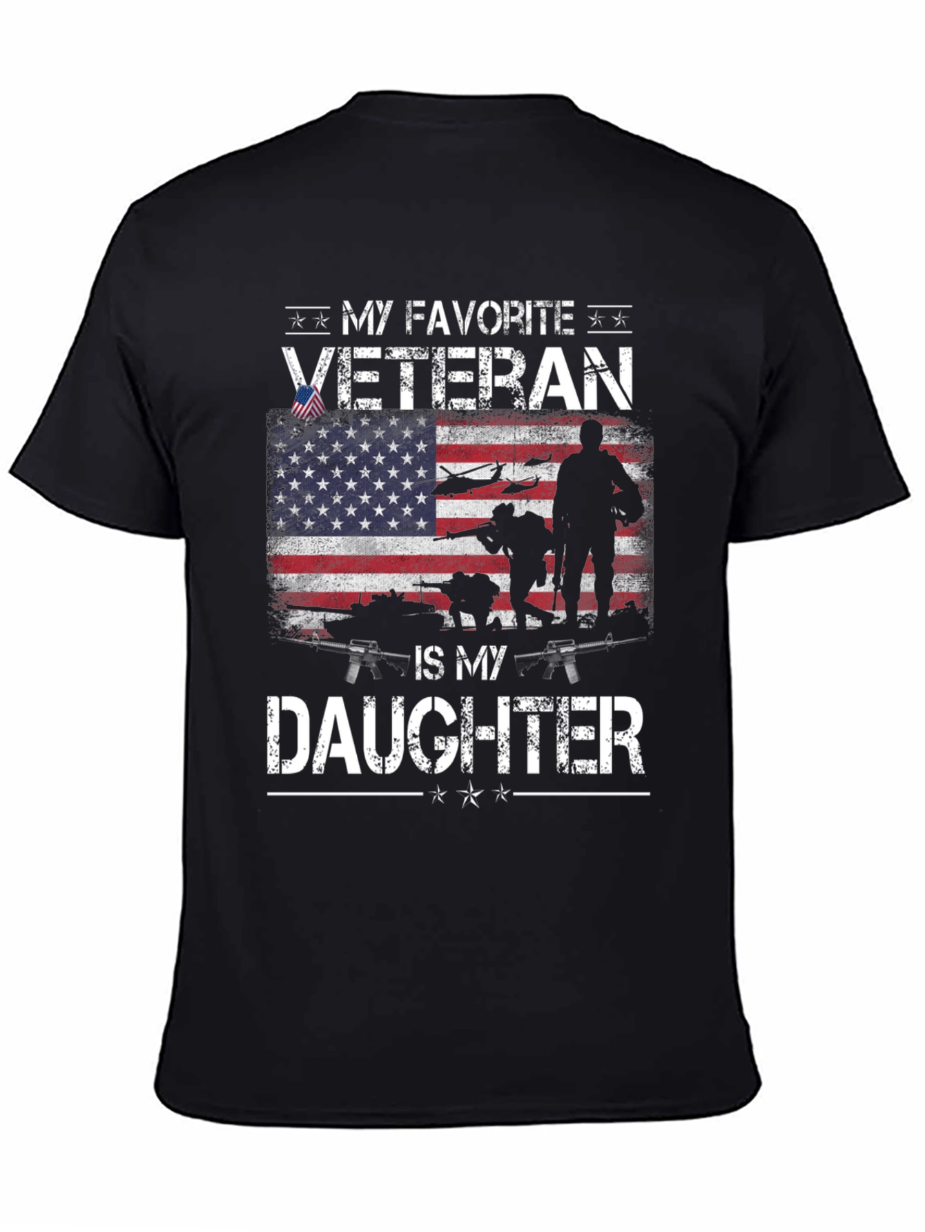 My Favorite Veteran Is My Daughter T-Shirt