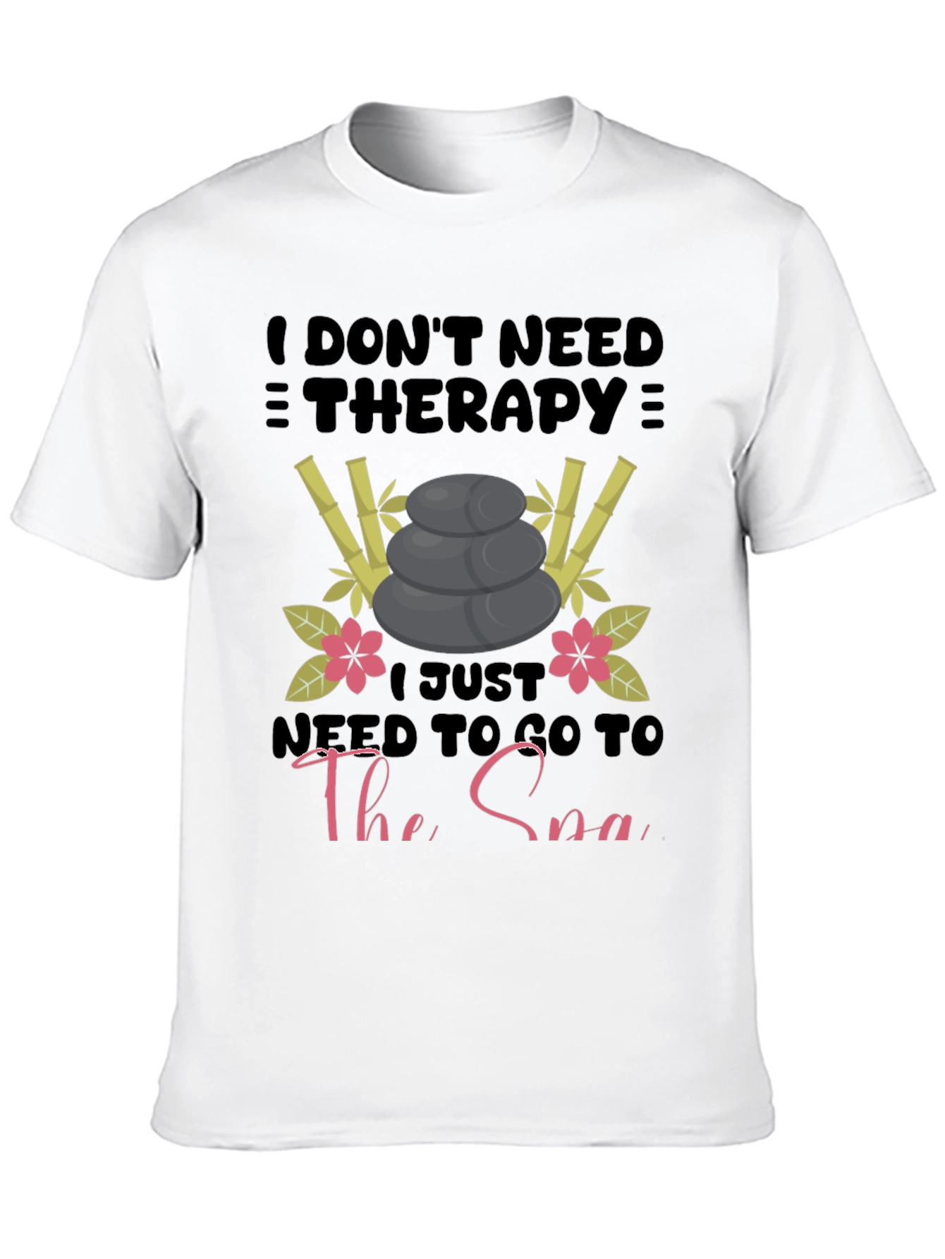 Spa Therapy Graphic T-Shirt - Relax & Unwind
