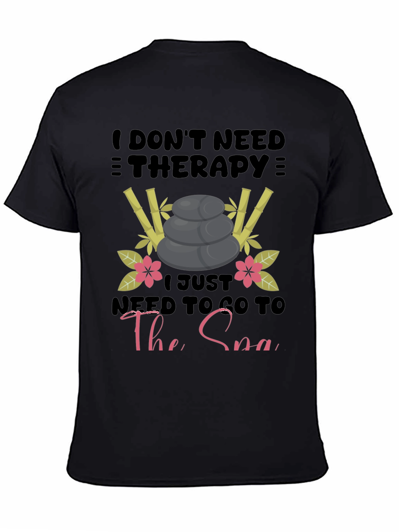 Spa Therapy Graphic T-Shirt - Relax & Unwind