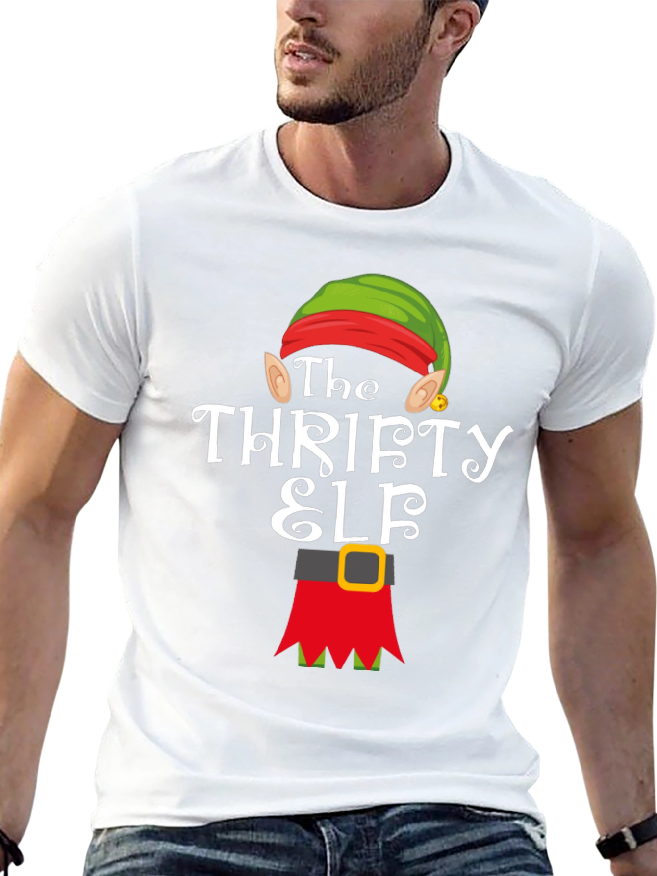 The Thrifty Elf Christmas T-Shirt
