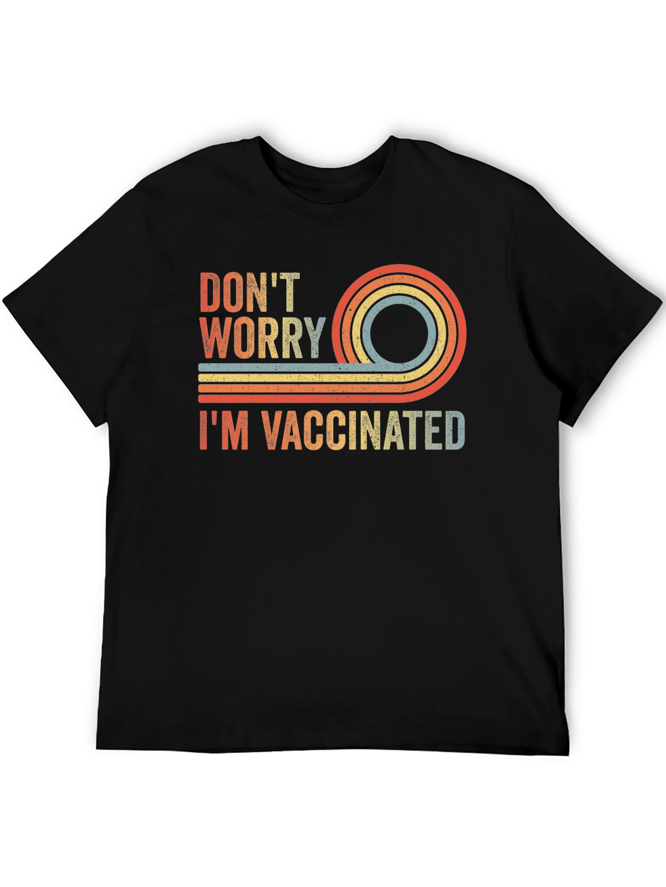 Dont Worry Im Vaccinated Retro T-Shirt