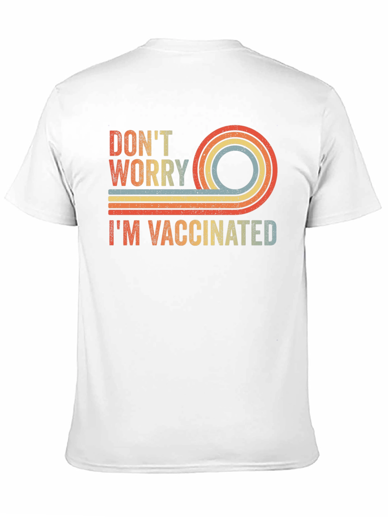 Dont Worry Im Vaccinated Retro T-Shirt