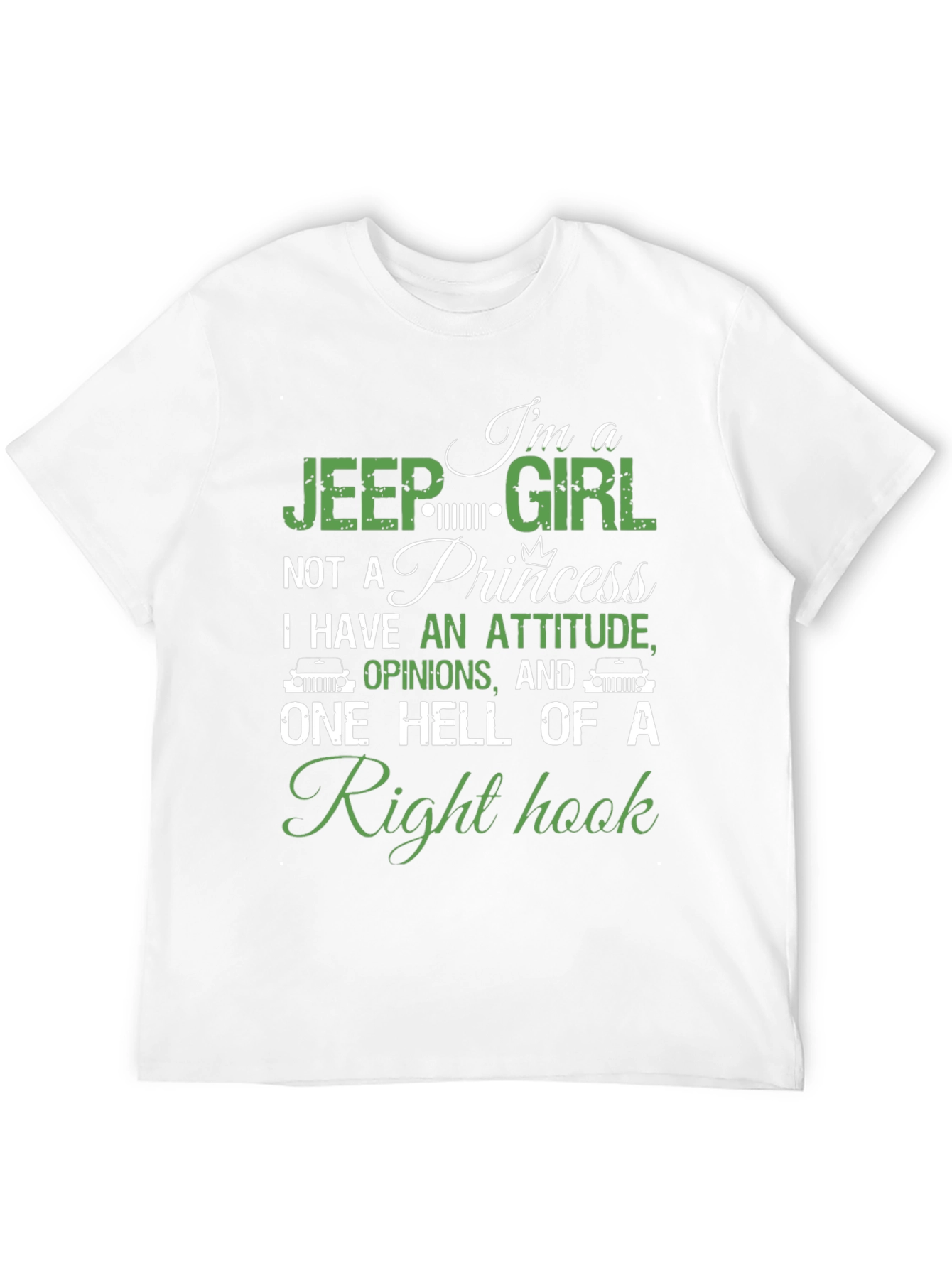 Jeep Girl Right Hook Graphic T-Shirt