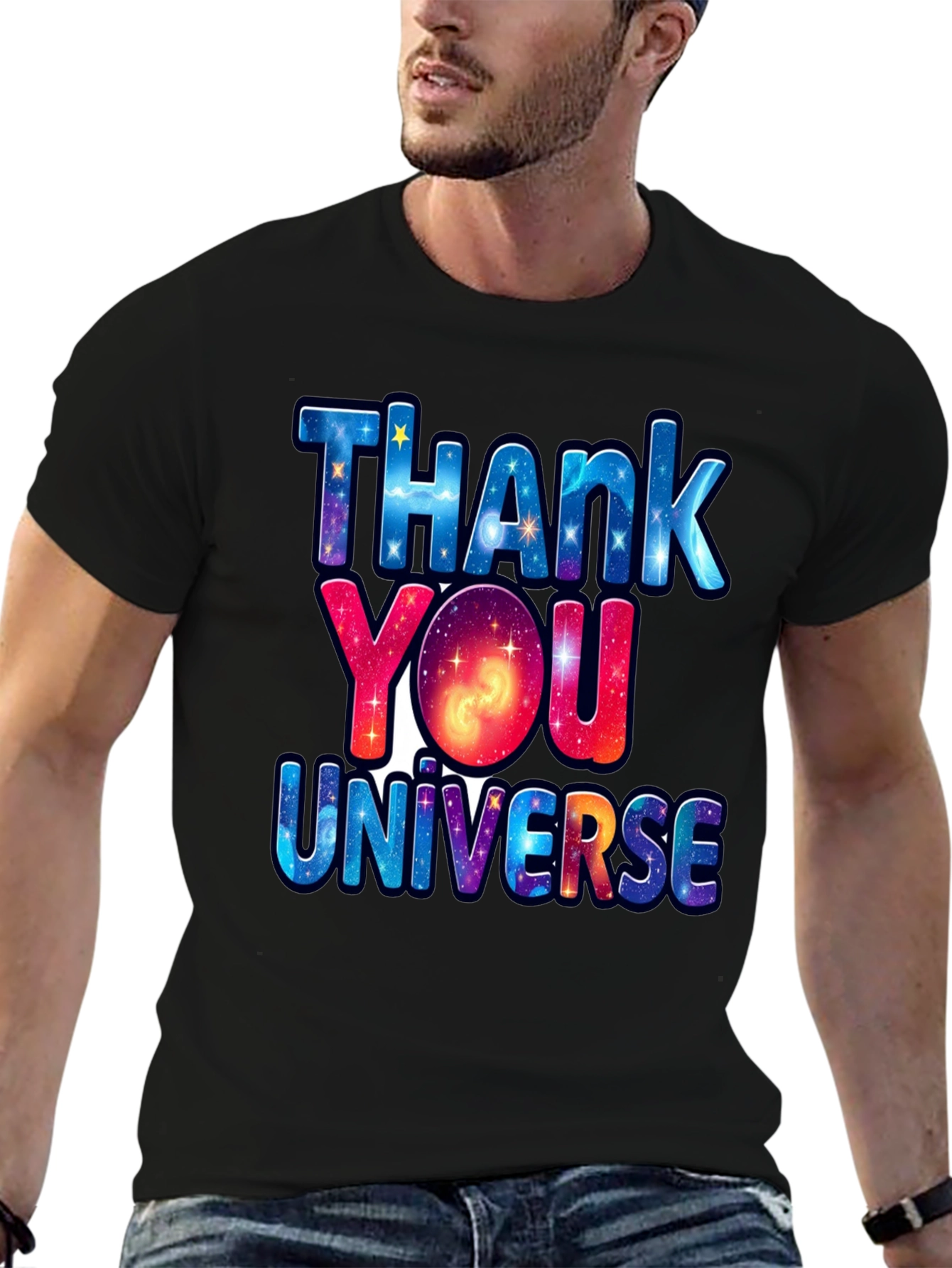 Thank You Universe Graphic T-Shirt