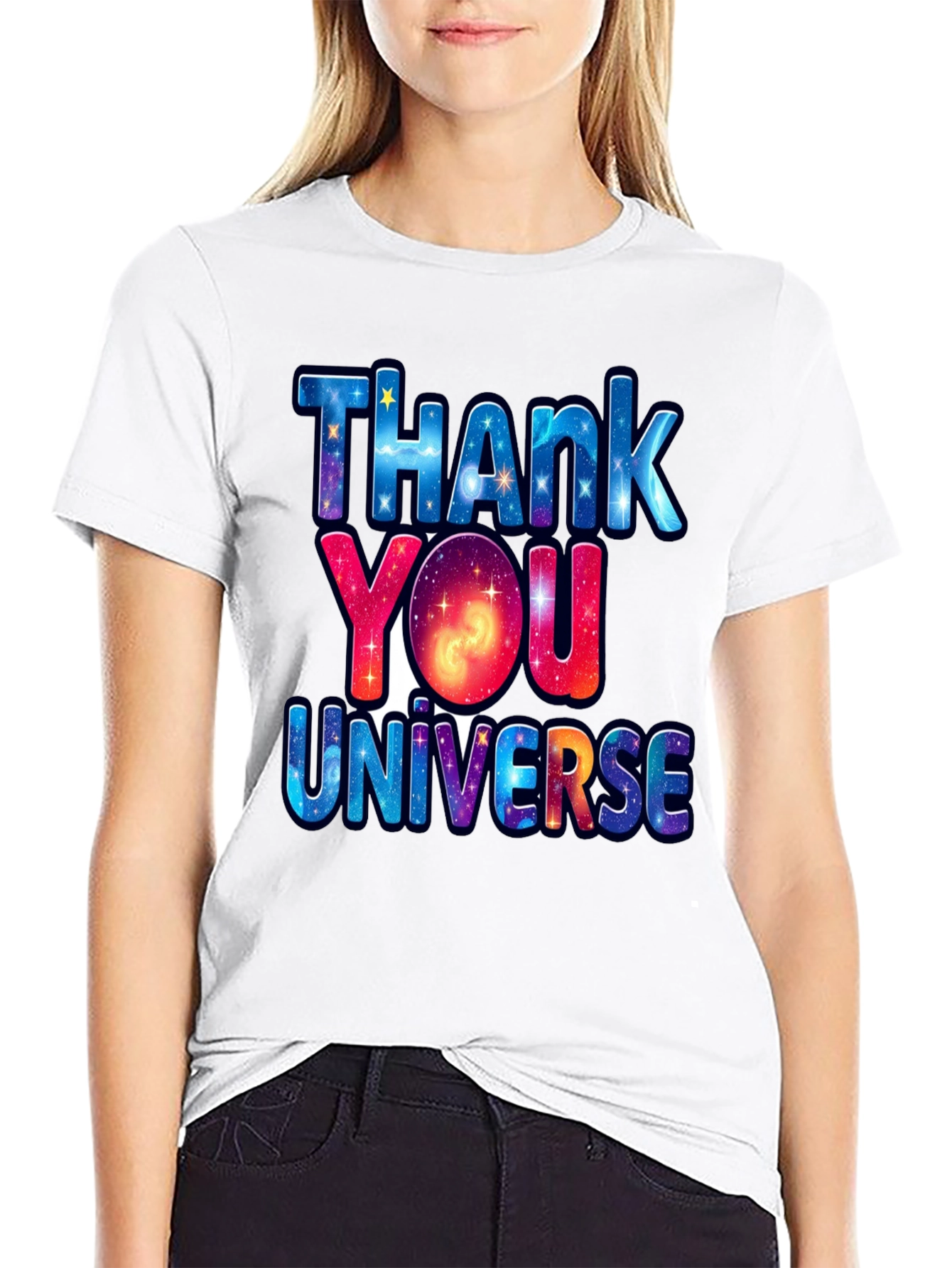 Thank You Universe Graphic T-Shirt