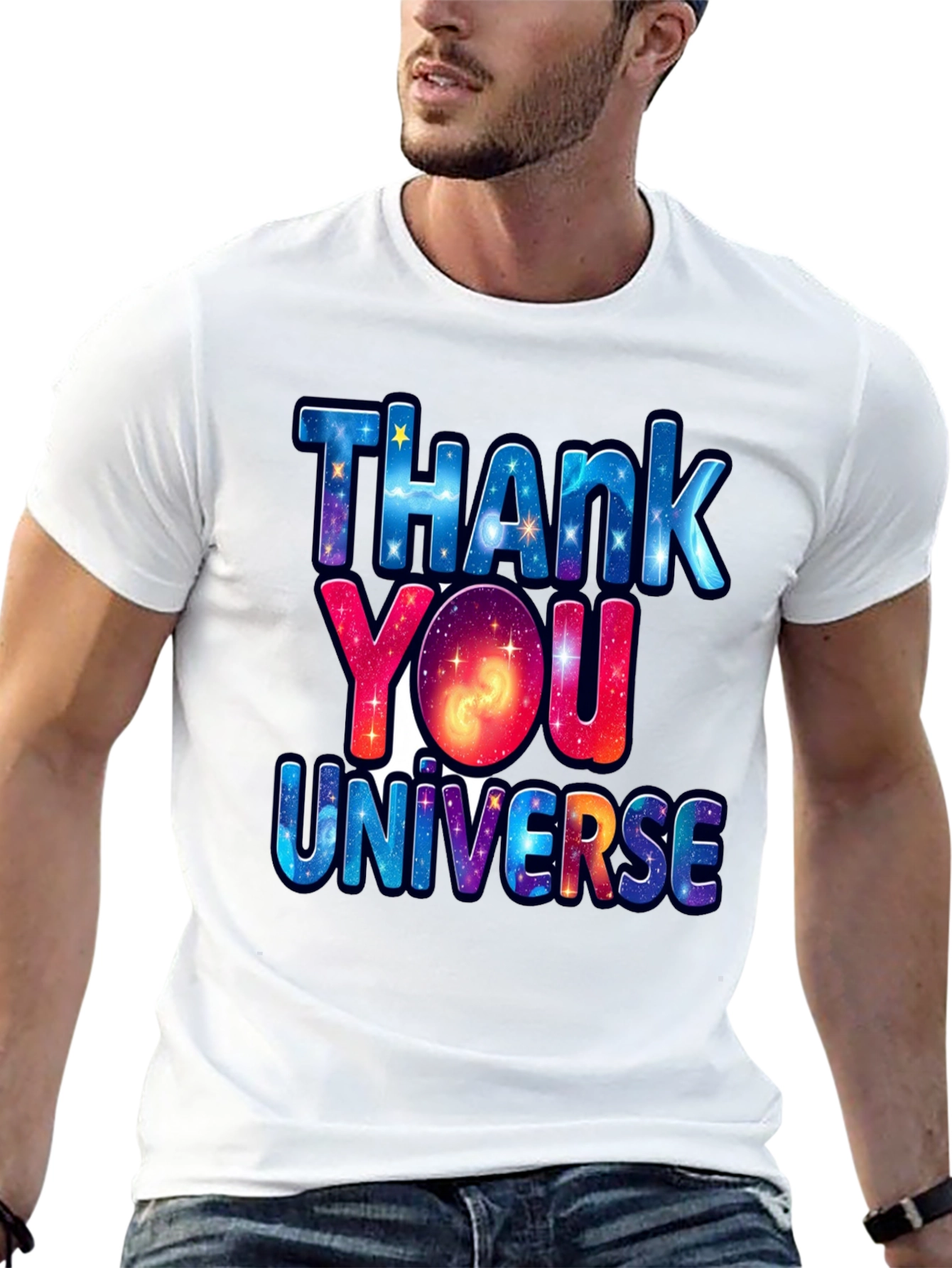Thank You Universe Graphic T-Shirt