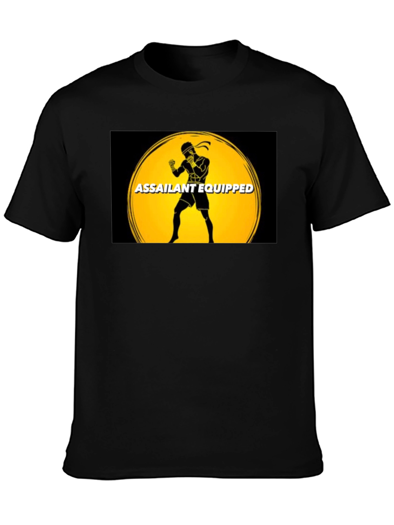 Assailant Equipped Muay Thai Graphic T-Shirt