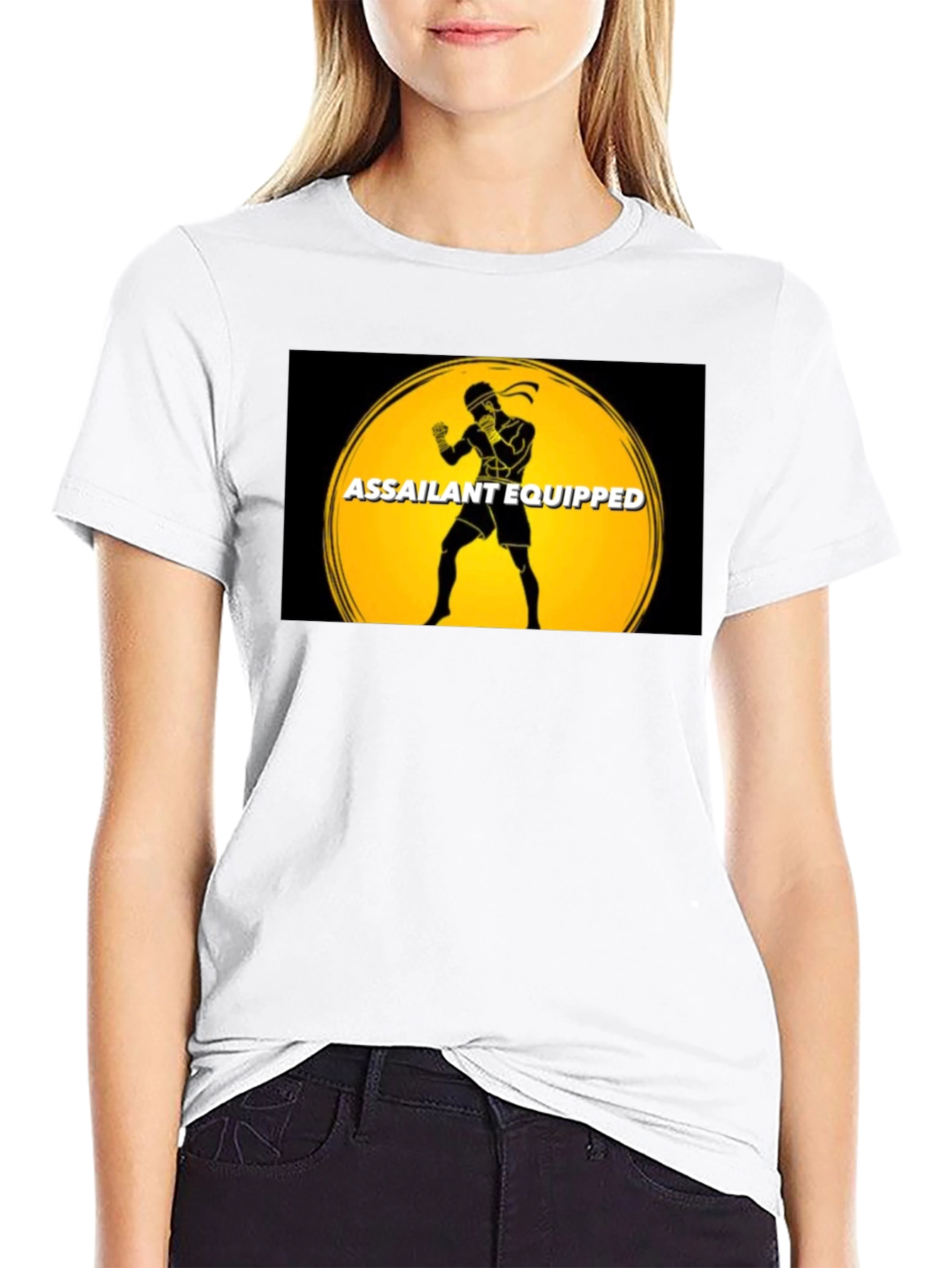 Assailant Equipped Muay Thai Graphic T-Shirt