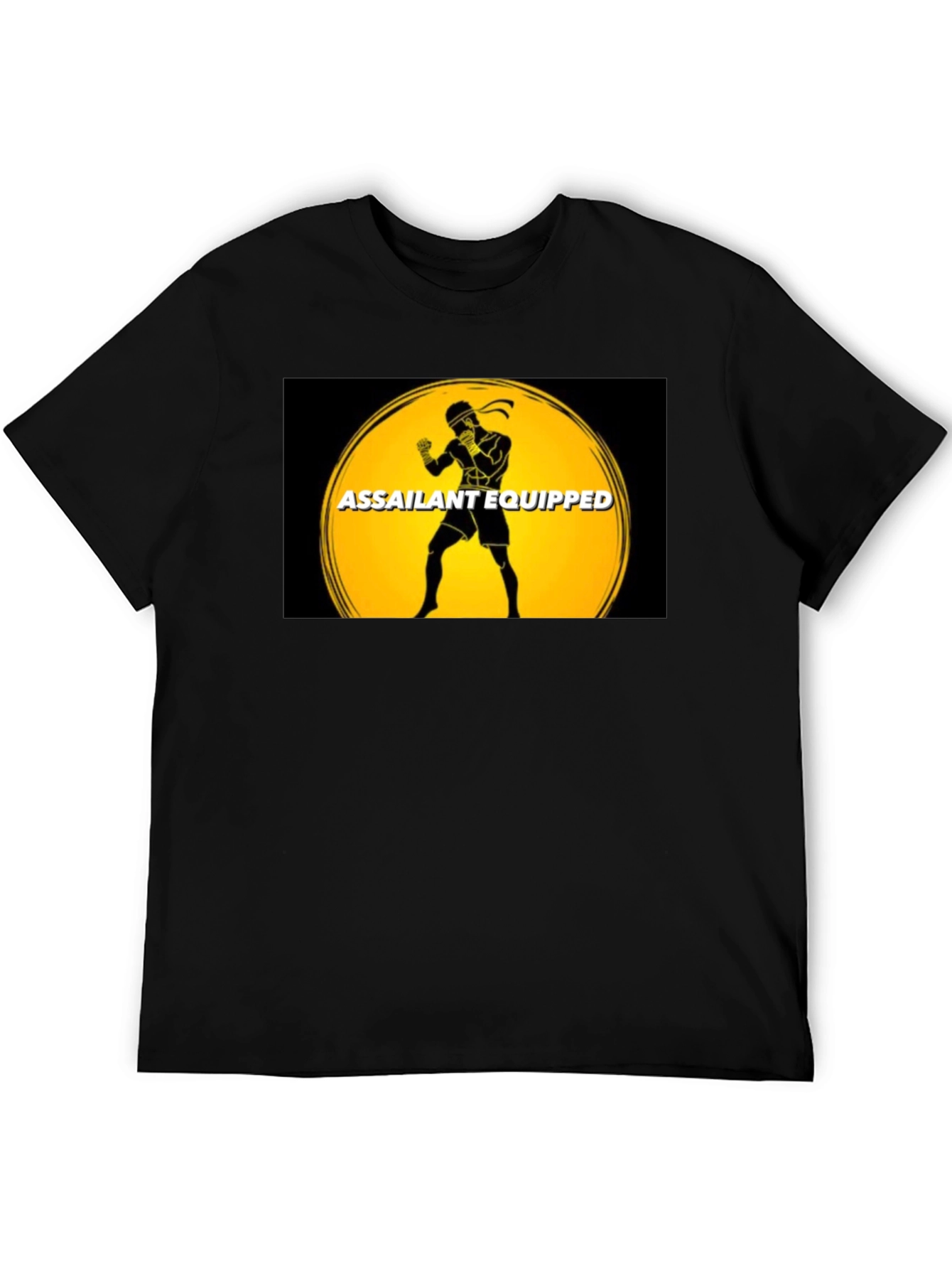 Assailant Equipped Muay Thai Graphic T-Shirt