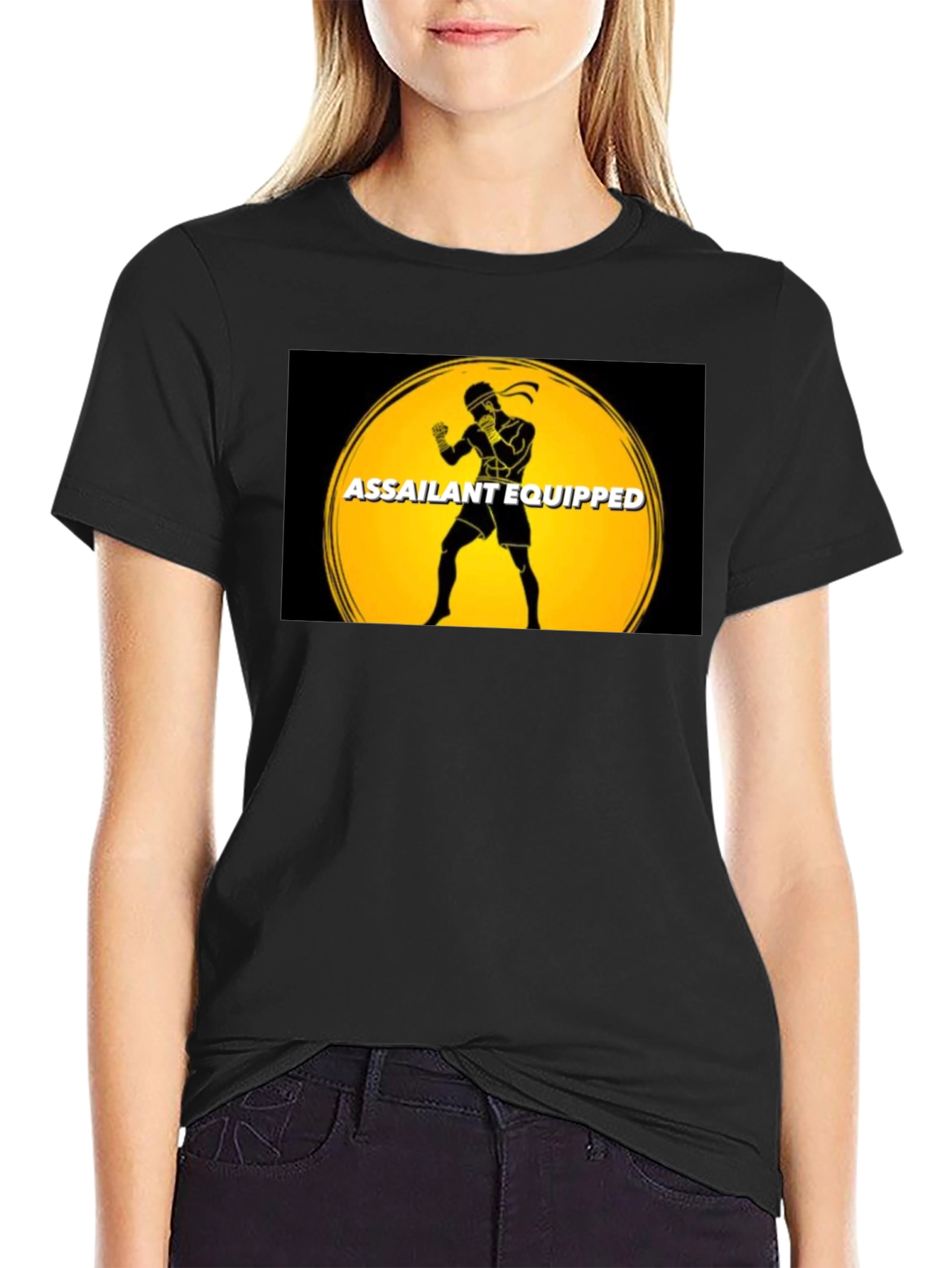 Assailant Equipped Muay Thai Graphic T-Shirt