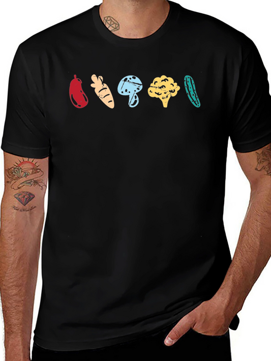 Veggie Graphic Tee - Stylish Vegan T-Shirt