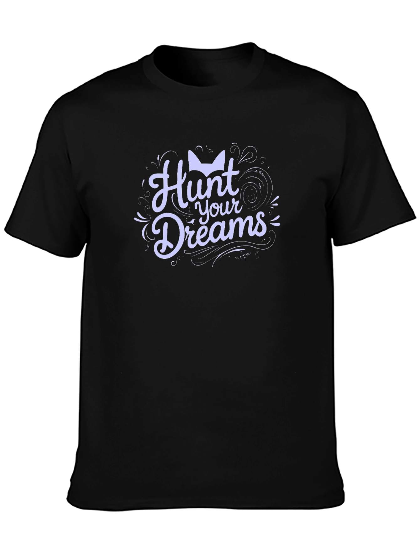 Hunt Your Dreams Graphic Tee - Black T-Shirt