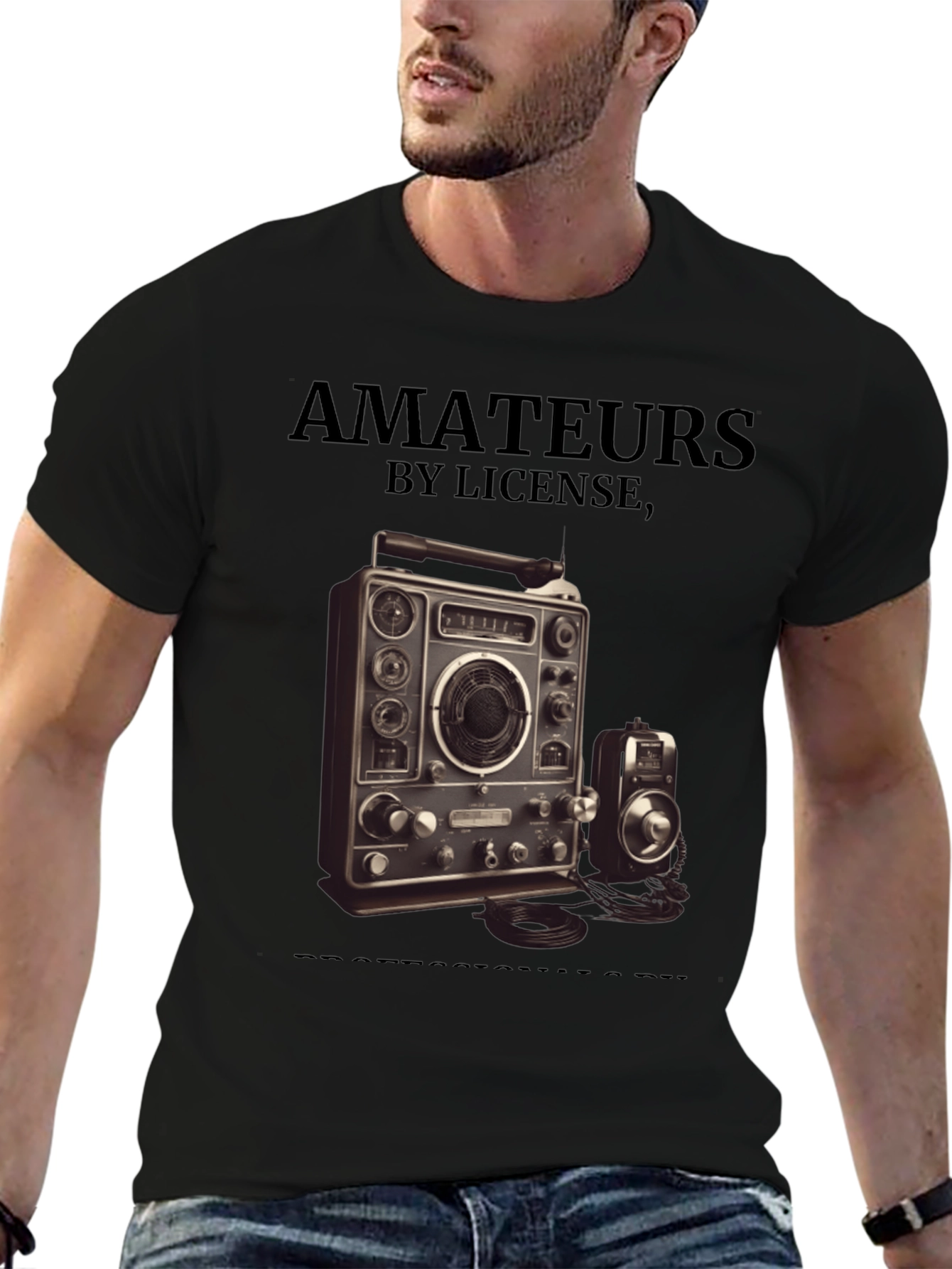 Amateurs by License Ham Radio Operator T-Shirt