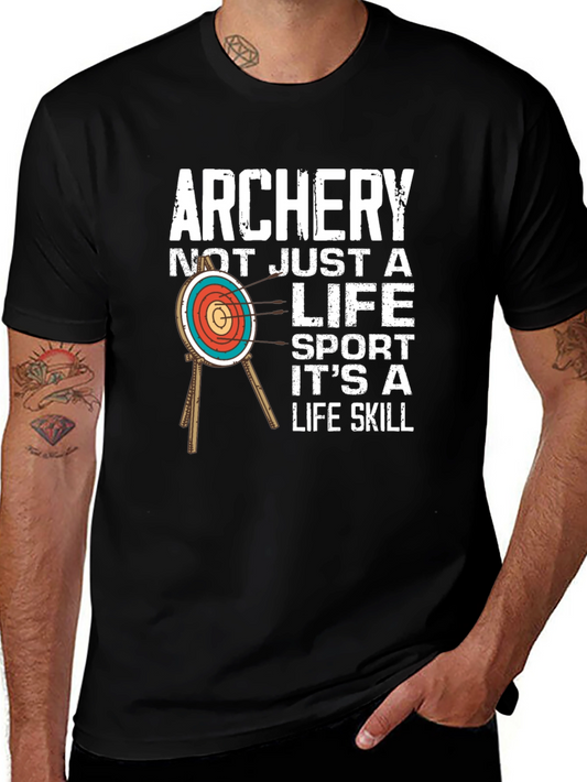 Archery Life Skill Graphic T-Shirt