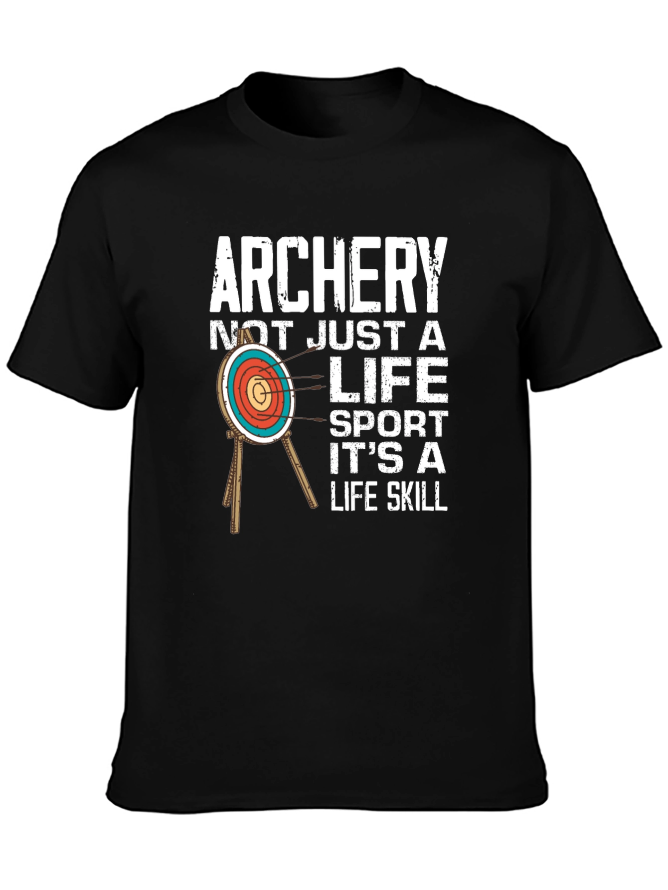 Archery Life Skill Graphic T-Shirt