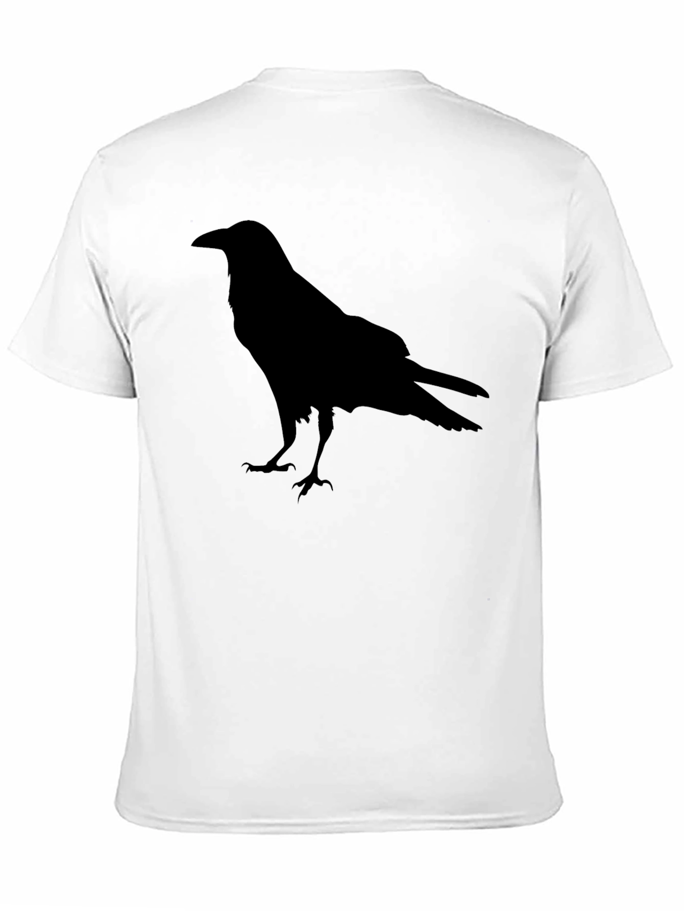 Raven Graphic Tee - Mens Black Crow T-Shirt