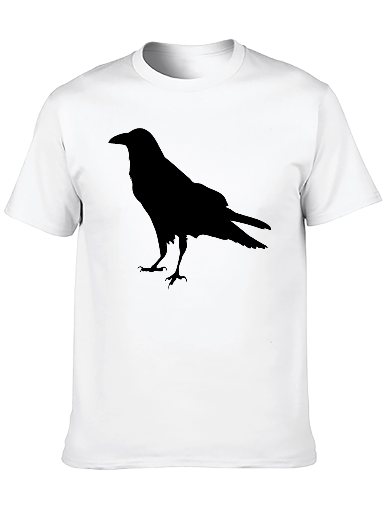 Raven Graphic Tee - Mens Black Crow T-Shirt