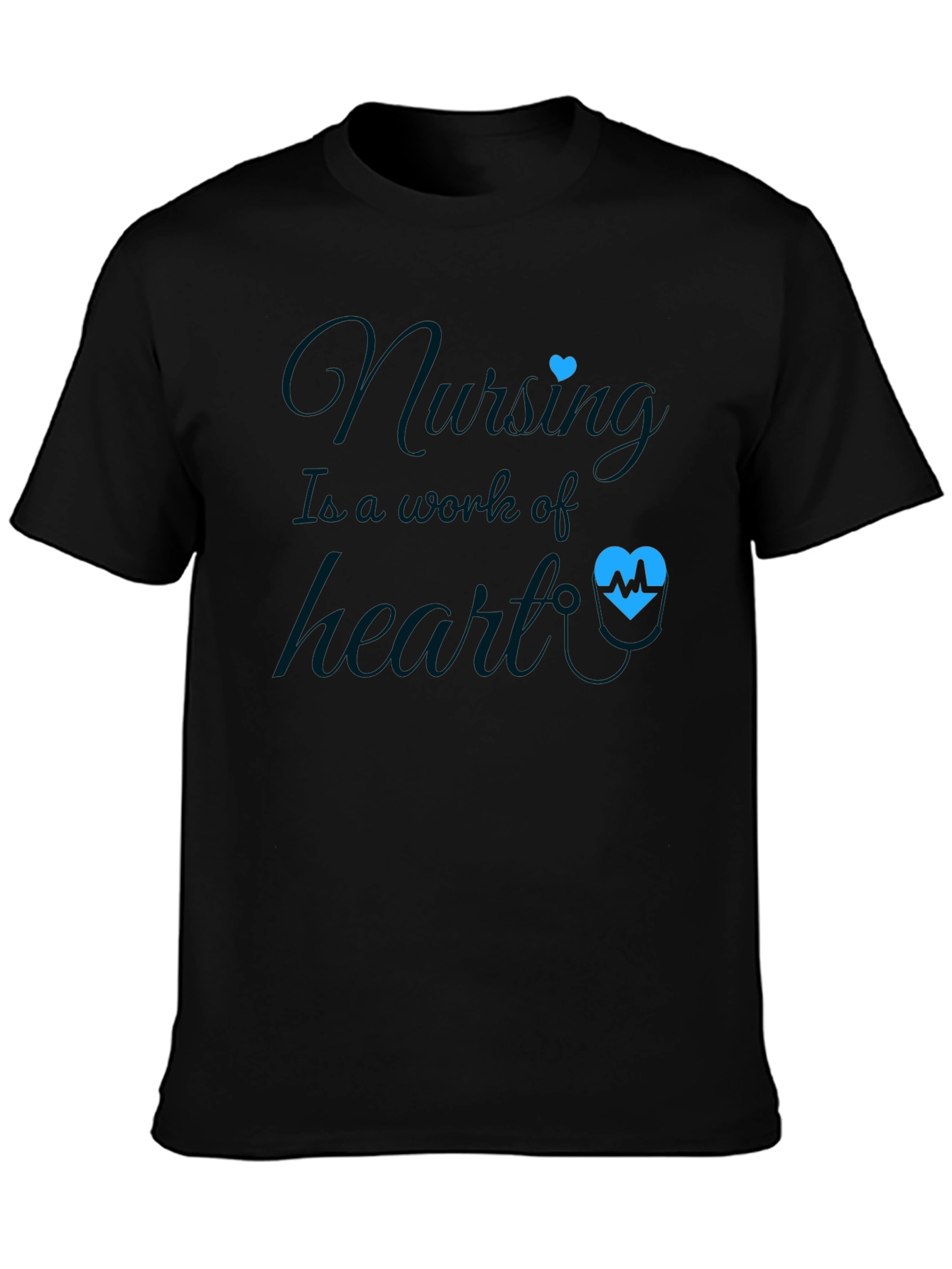 Nursing: A Work of Heart T-Shirt