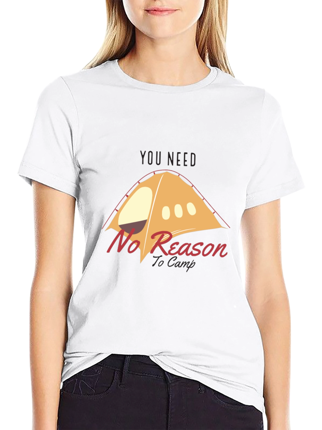 Camping T-Shirt - No Reason To Camp