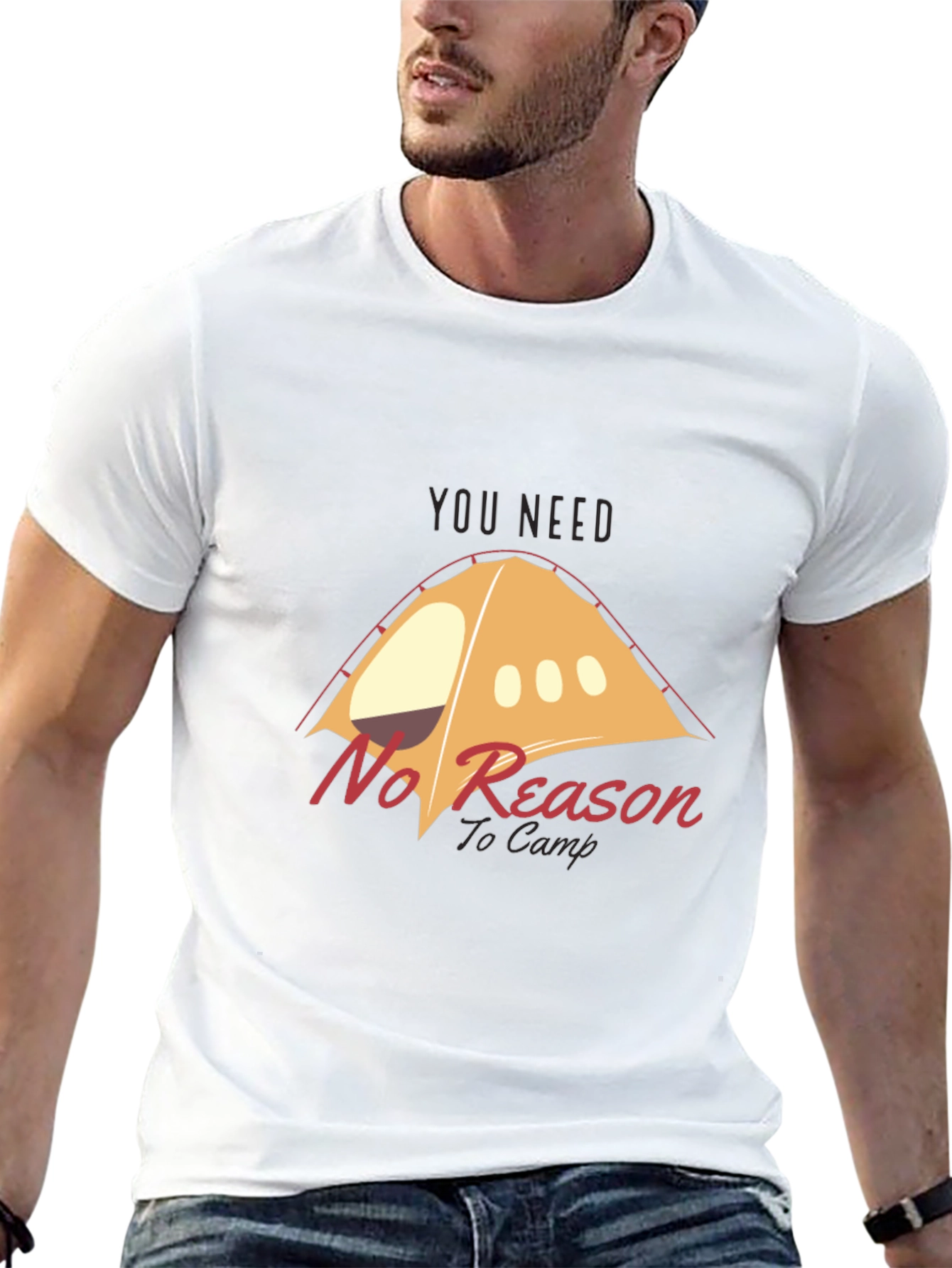 Camping T-Shirt - No Reason To Camp