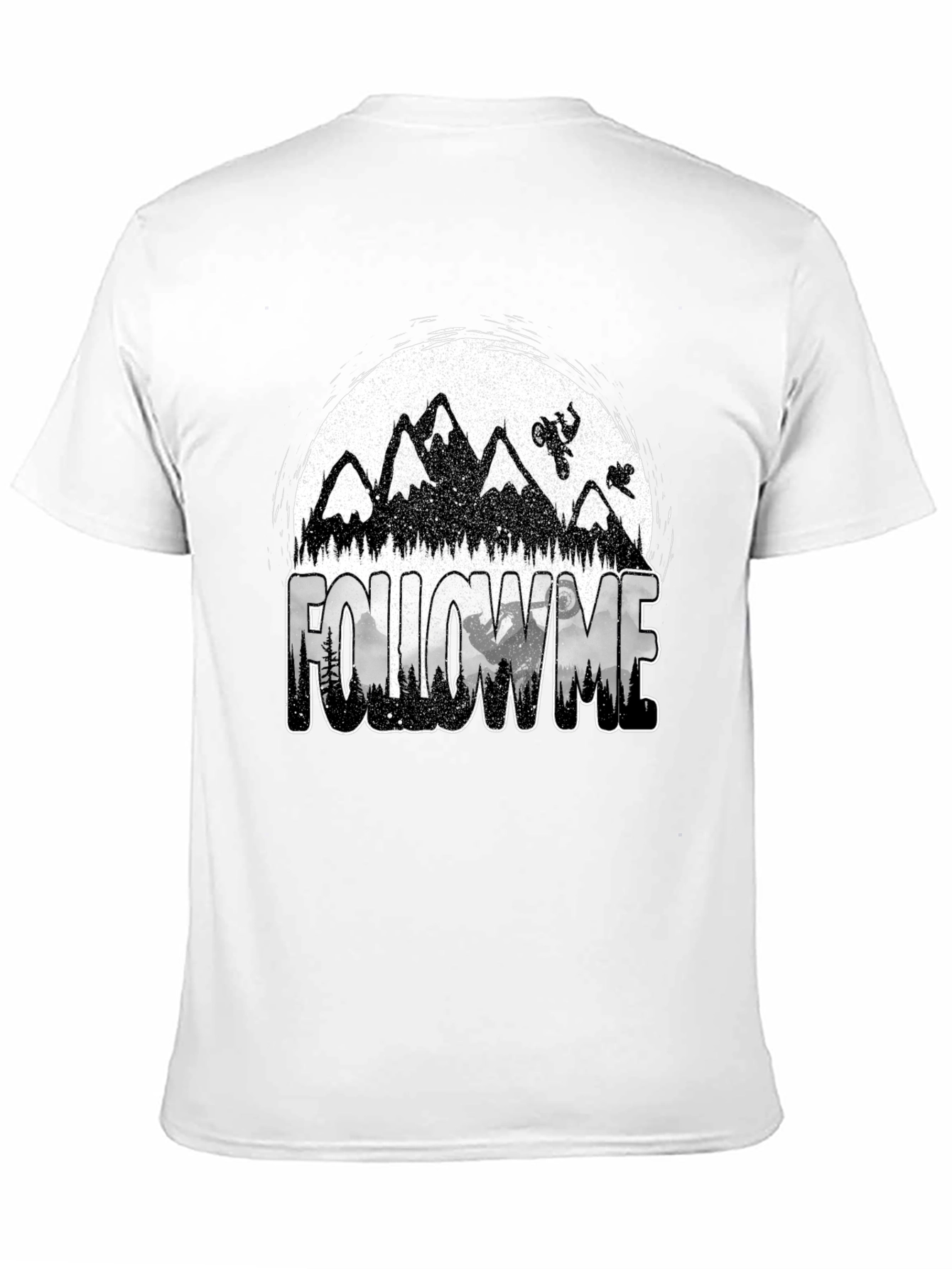 Follow Me Mountain Bike Graphic T-Shirt