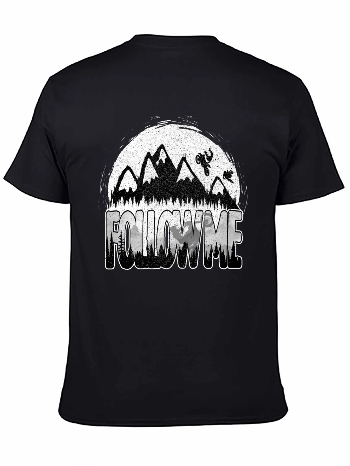 Follow Me Mountain Bike Graphic T-Shirt