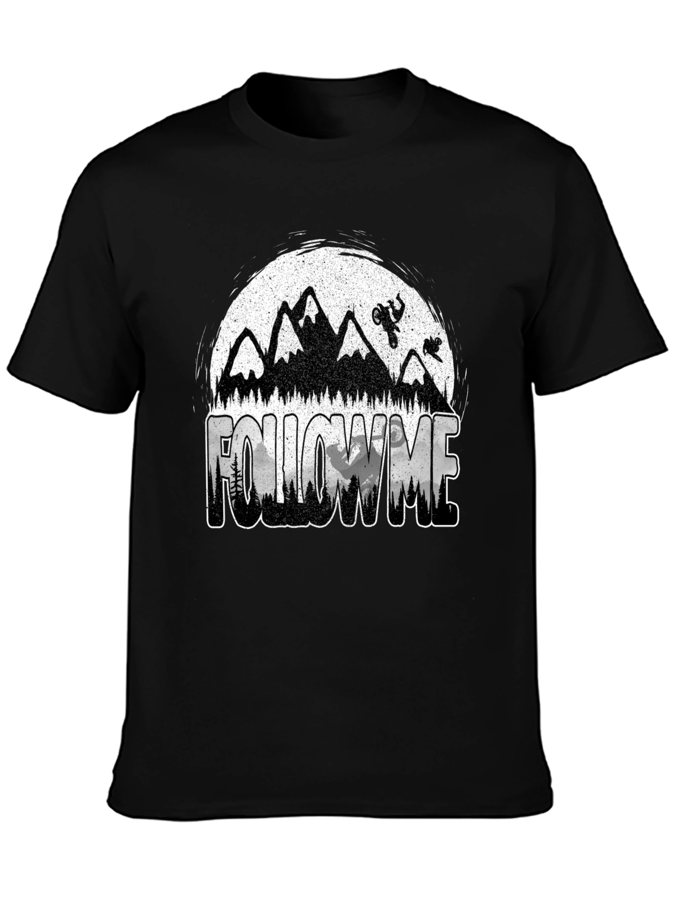 Follow Me Mountain Bike Graphic T-Shirt