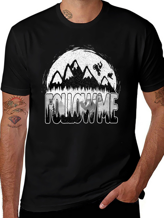 Follow Me Mountain Bike Graphic T-Shirt