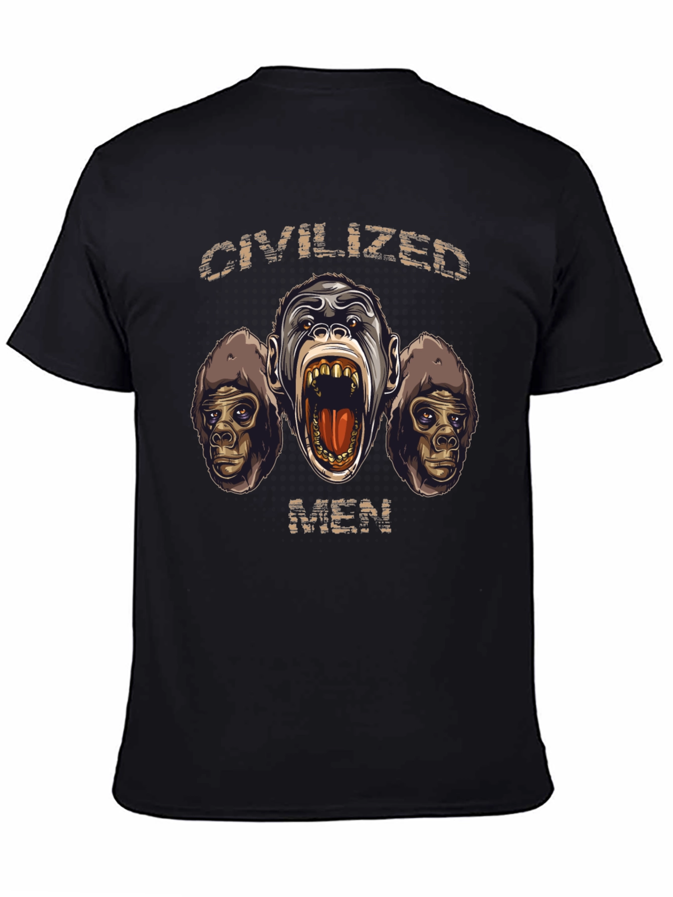 Civilized Men Graphic T-Shirt