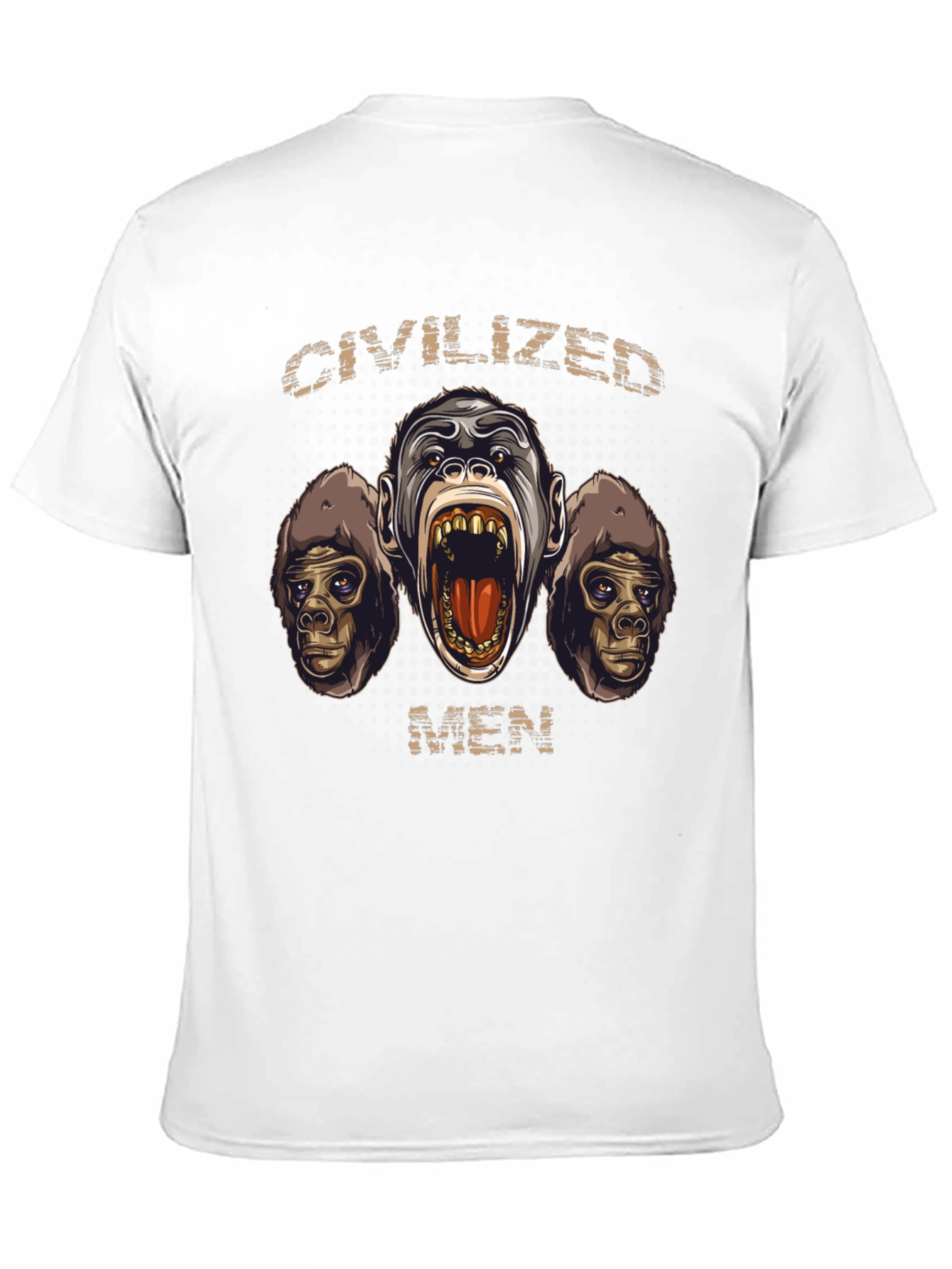 Civilized Men Graphic T-Shirt