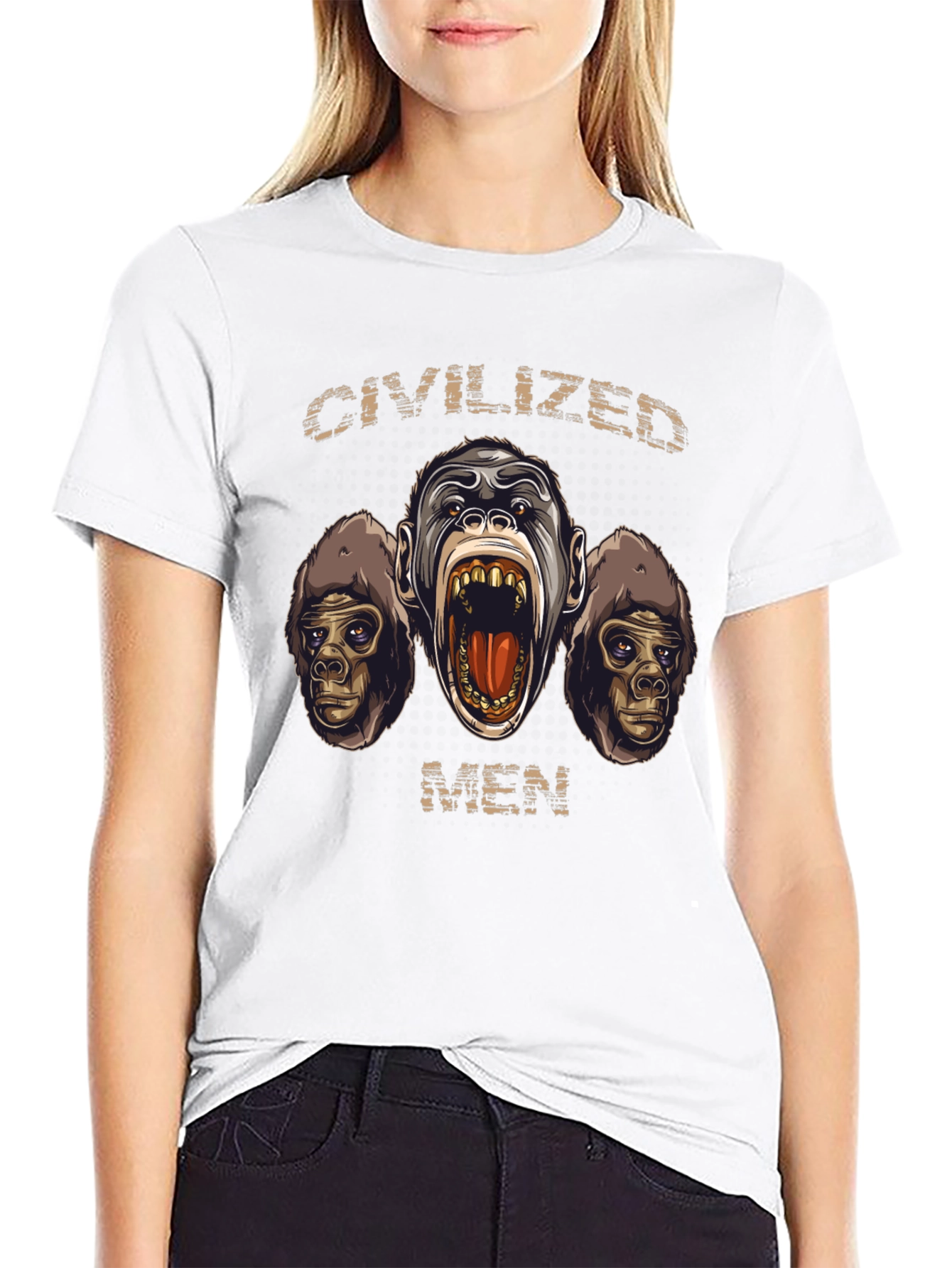 Civilized Men Graphic T-Shirt
